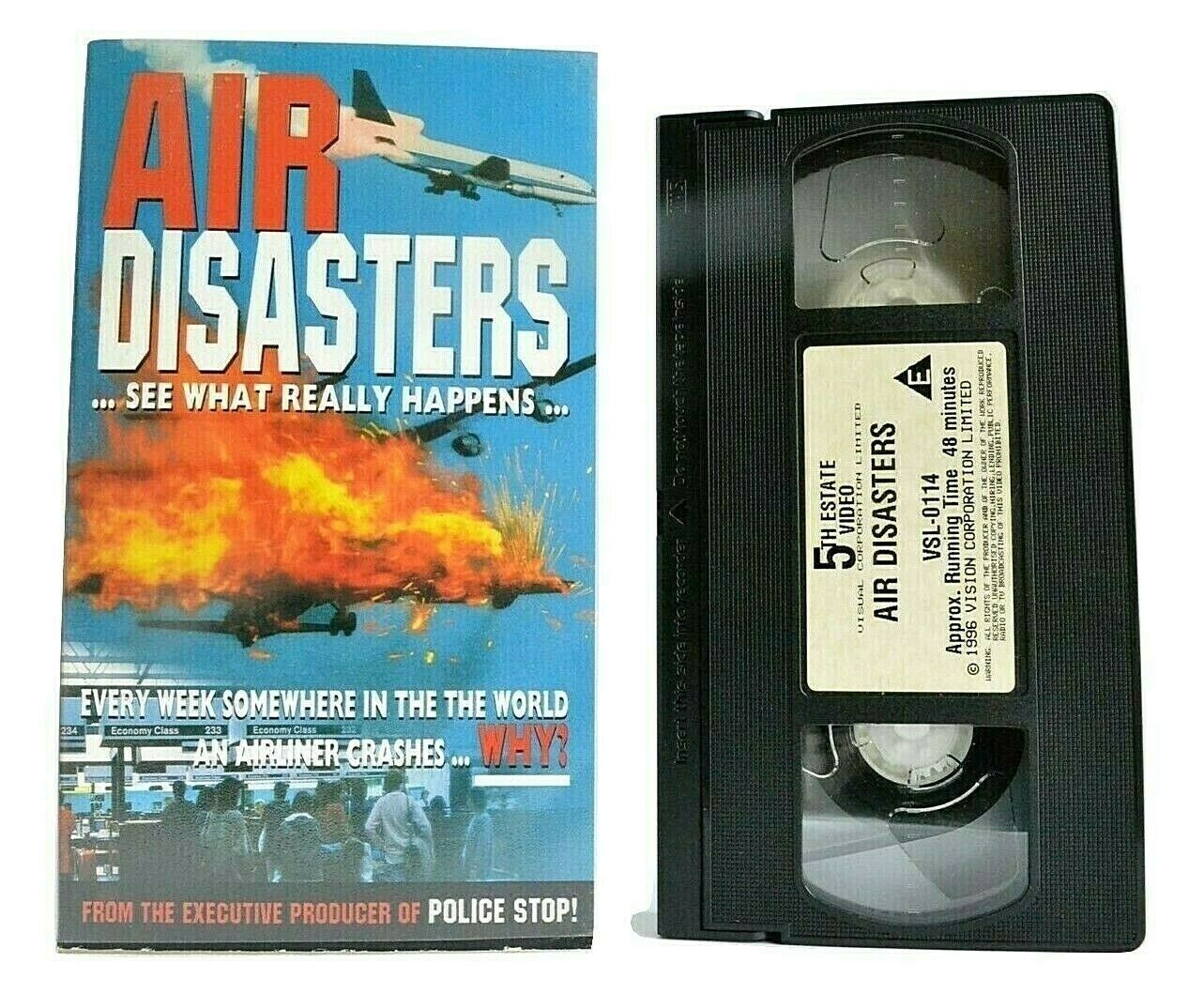 Air Disasters [Documentary] -<David Learmount>- [ Planes Crashes ] - Pal VHS-