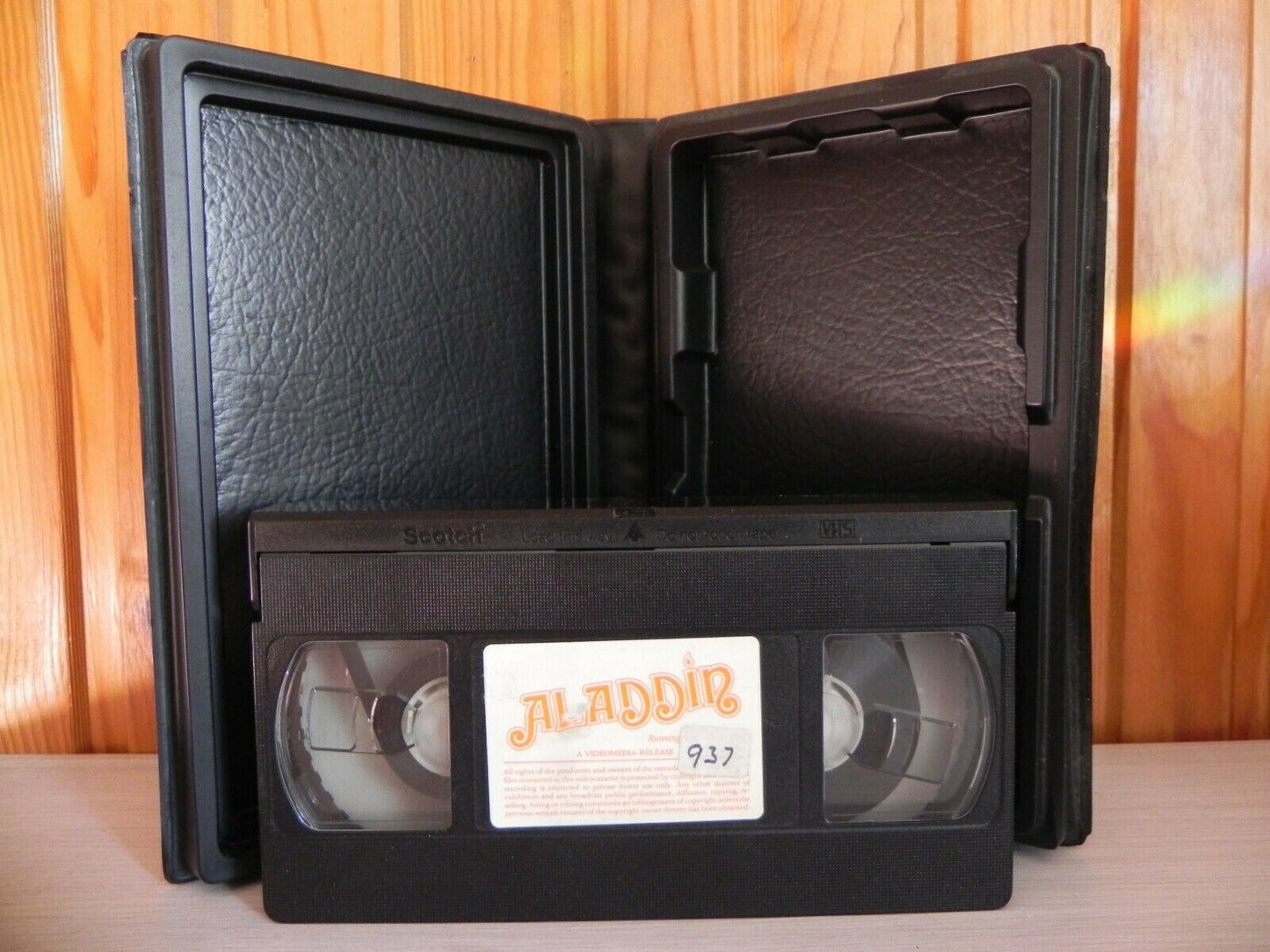 Aladdin - Pre-Cert Video - Big Box - Video Media - Wonderful Animated - Pal VHS-