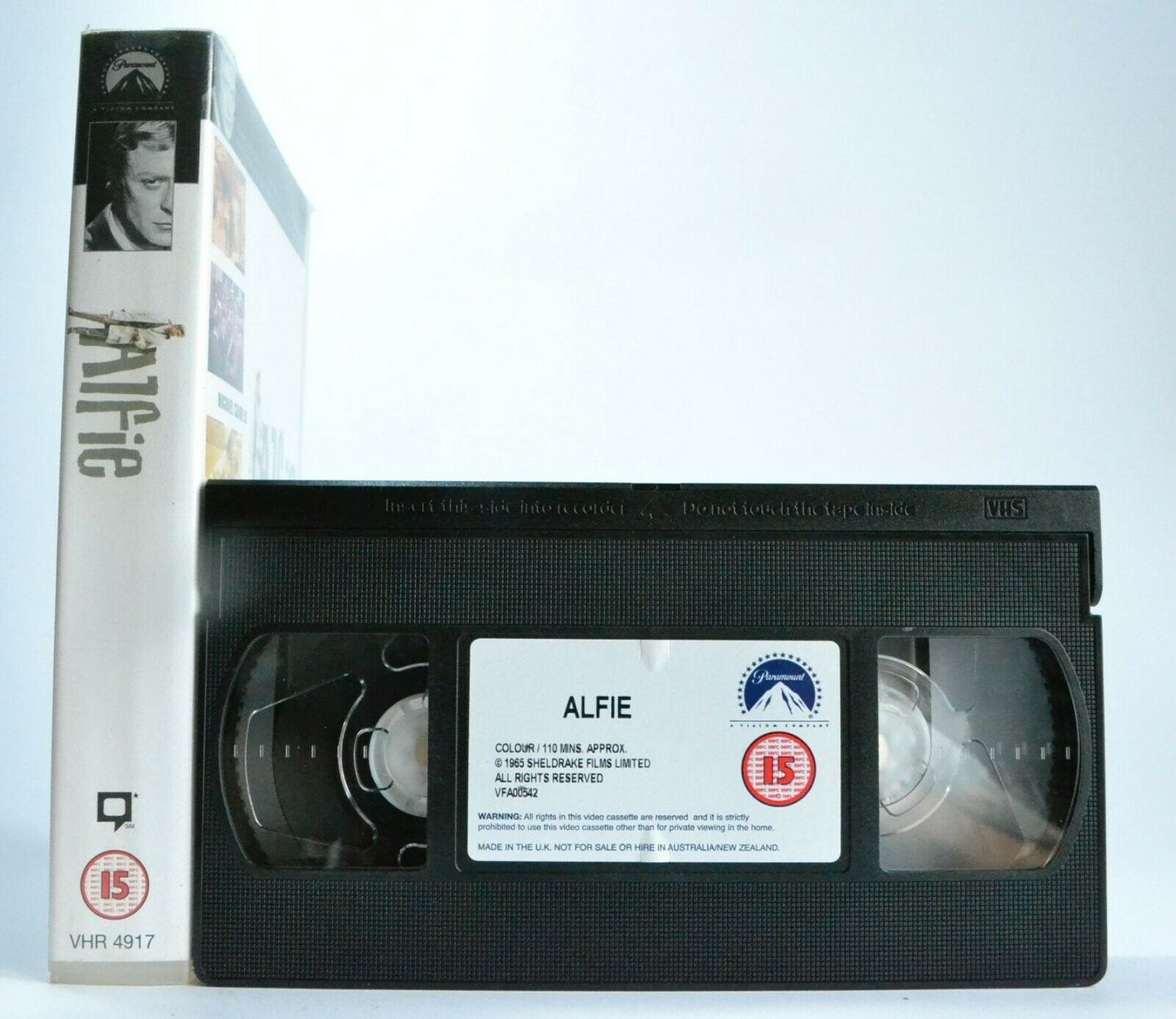 Alfie (1965): Digitally Remastered - Comedy - Michael Caine/Julia Foster - VHS-