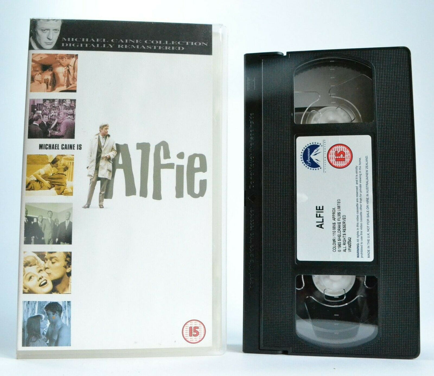 Alfie (1965): Digitally Remastered - Comedy - Michael Caine/Julia Foster - VHS-