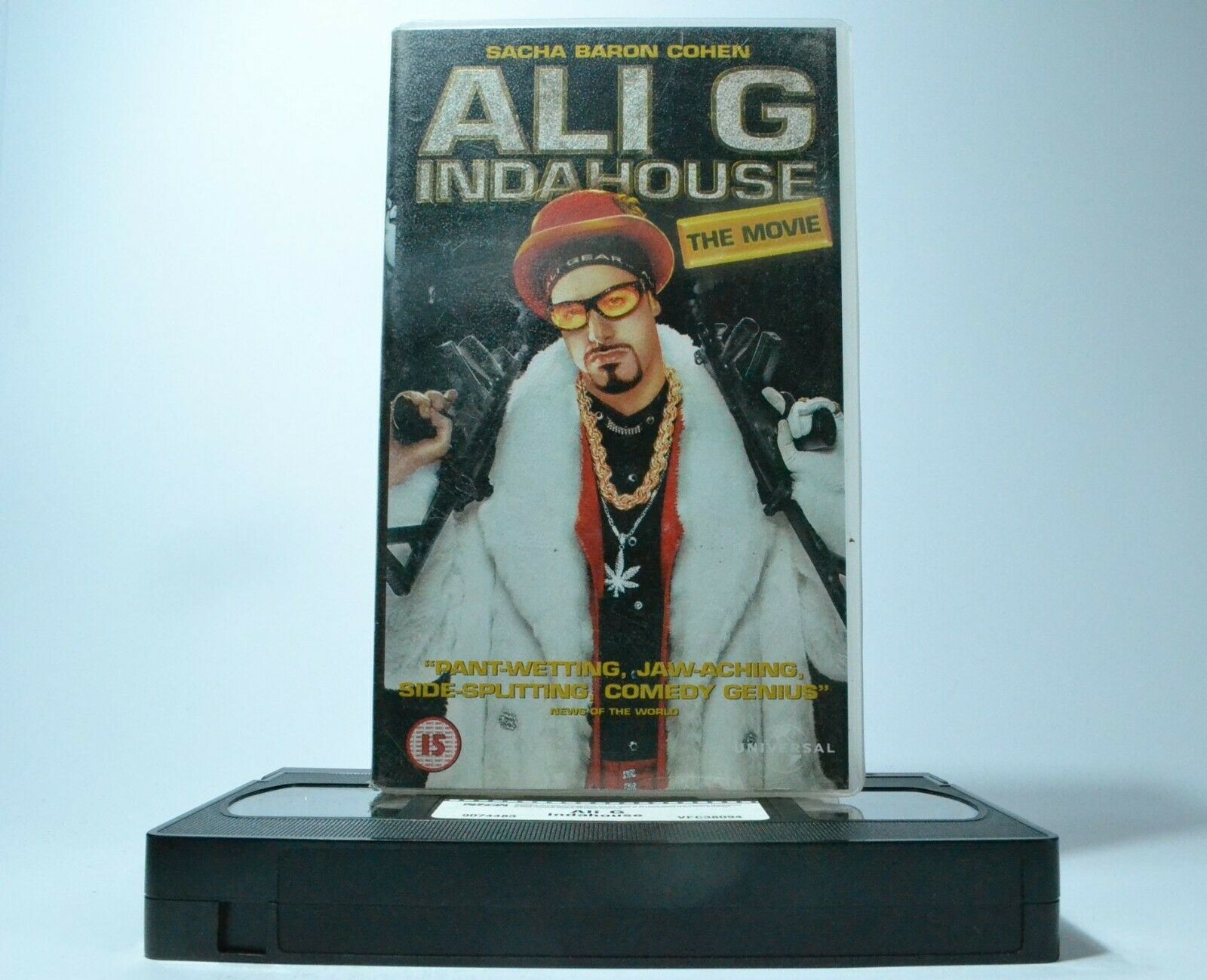 Ali G Indahouse: The Movie (2002) - Stoner Comedy - Sacha Baron Cohen - Pal VHS-