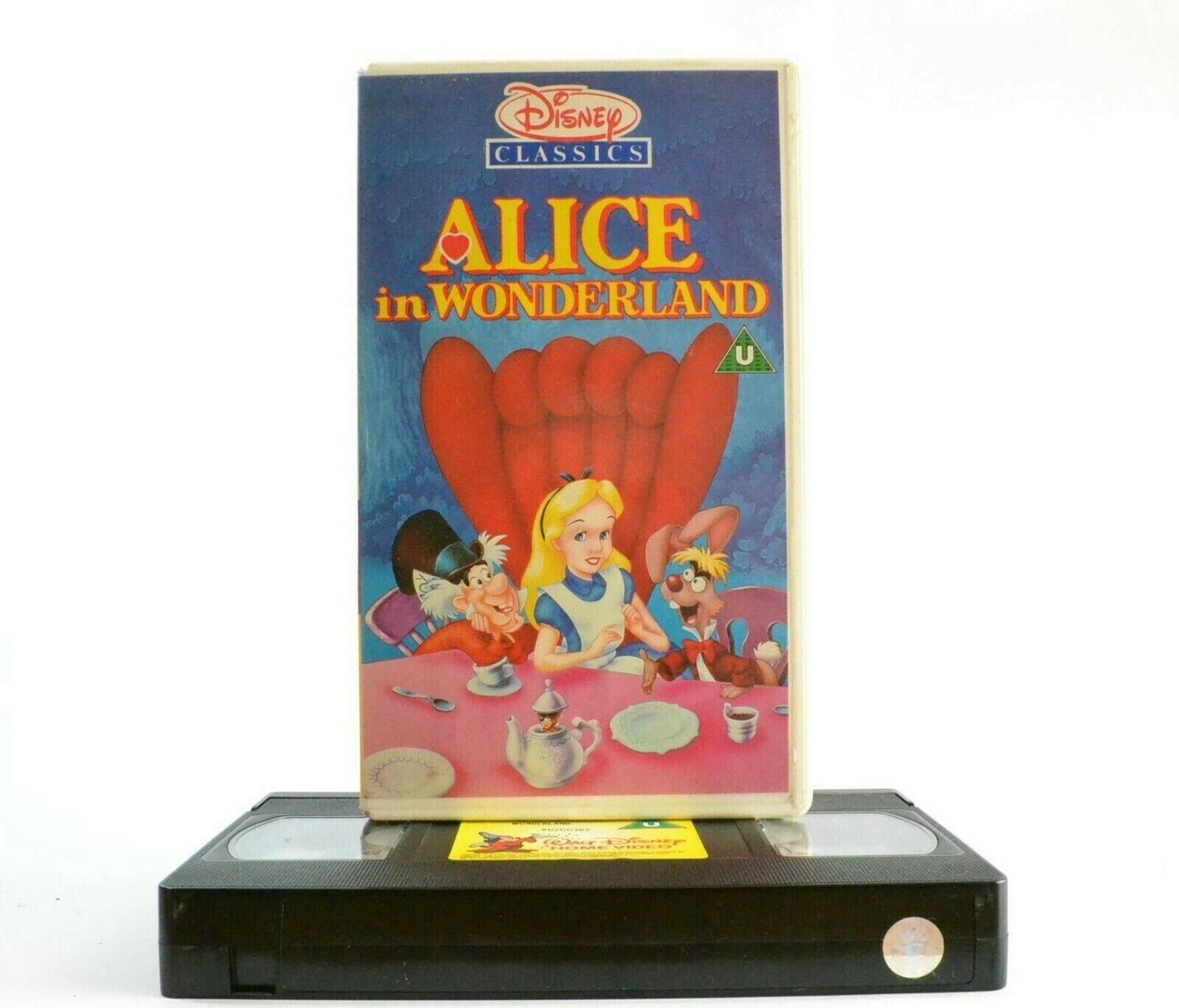 Alice In Wonderland: Disney Classic - Based On L.Carroll Story - Kids - Pal VHS-