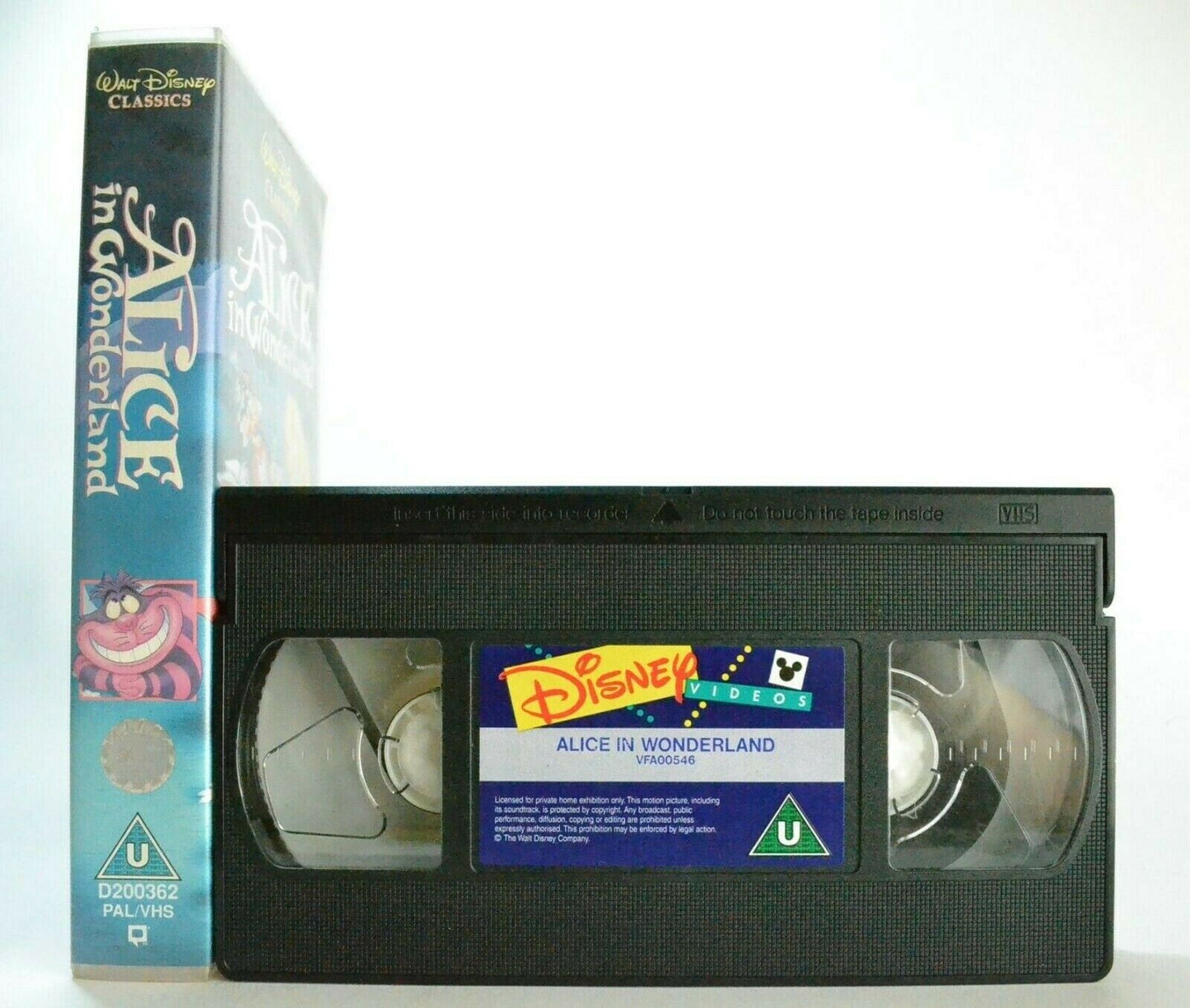 Alice In Wonderland: Disney's 13th Animated Classic (1951) - Children's - VHS-