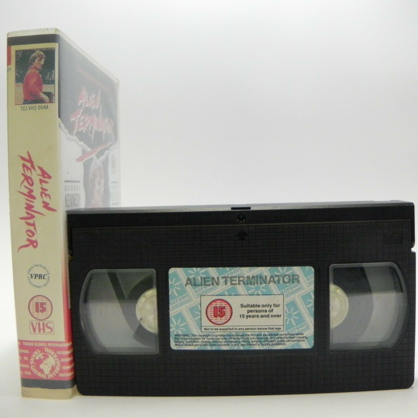 Alien Terminator: Action/Adventure - Alien Invaders - G.Kennedy/F.Nero - Pal VHS-