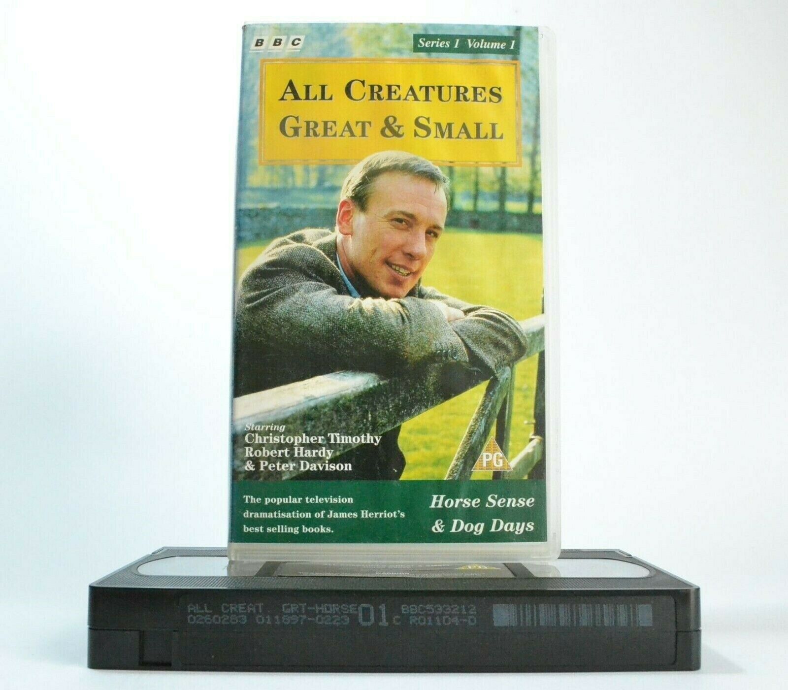 All Creatures Great And Small: Horse Sense & Dog Days - James Herriot - Pal VHS-