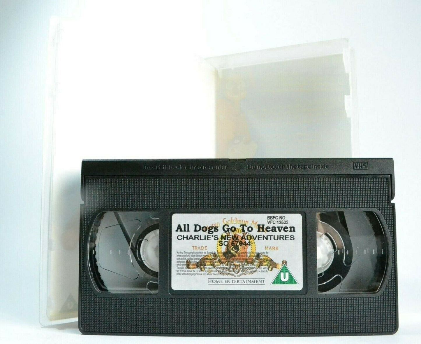 All Dogs Go To Heaven 2: Charlie's New Adventures - Animated Musical - Pal VHS-