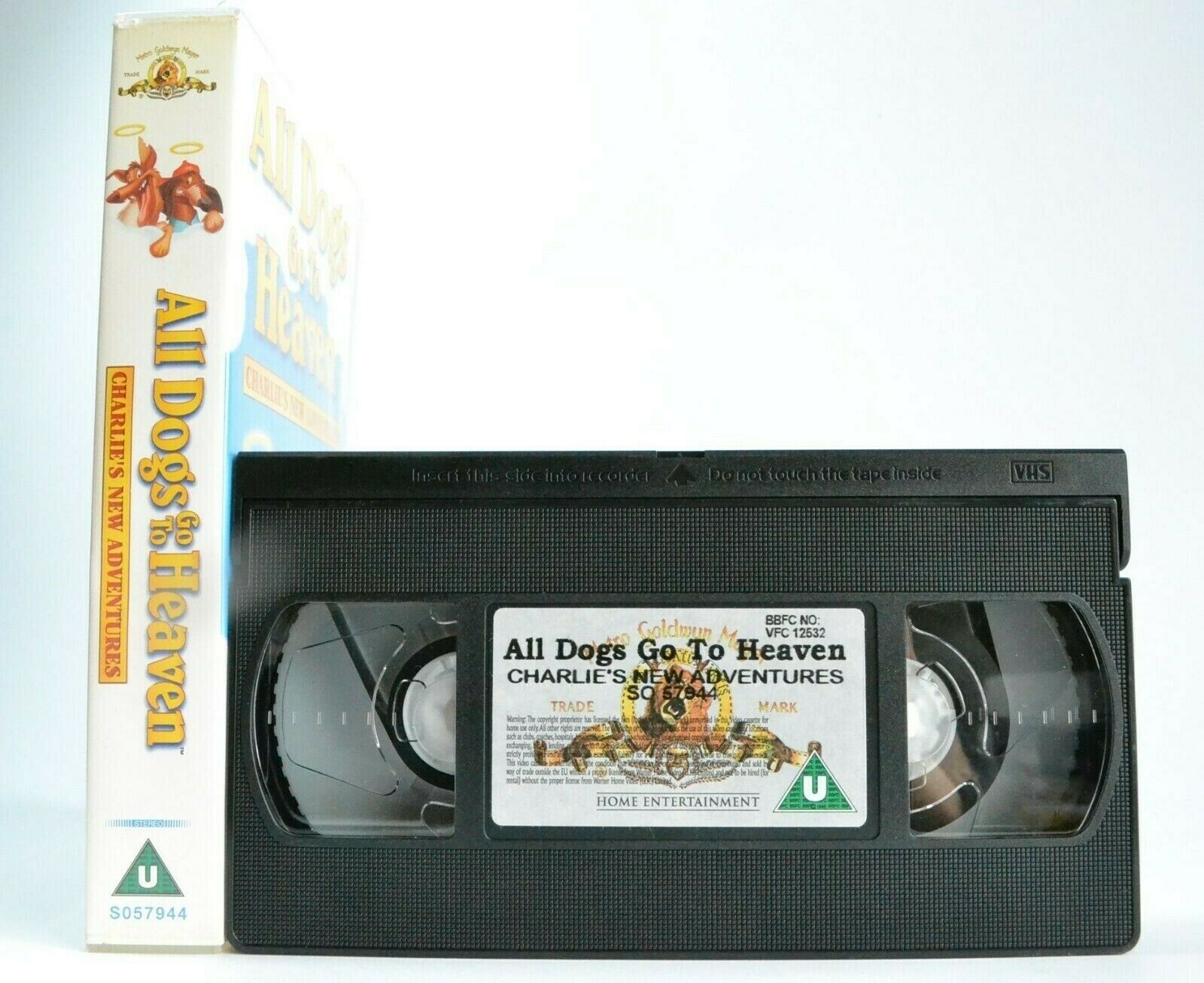 All Dogs Go To Heaven 2: Charlie's New Adventures - Animated Musical - Pal VHS-