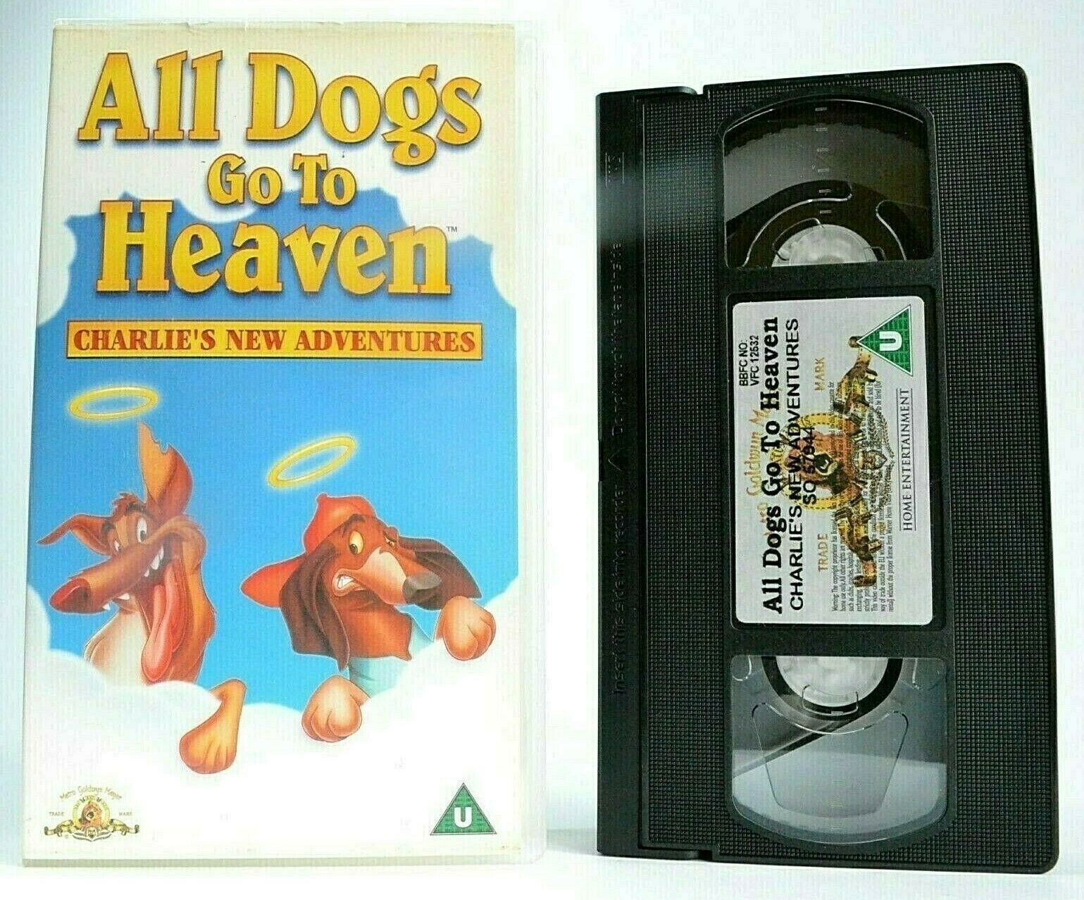 All Dogs Go To Heaven 2: Charlie's New Adventures - Animated Musical - Pal VHS-