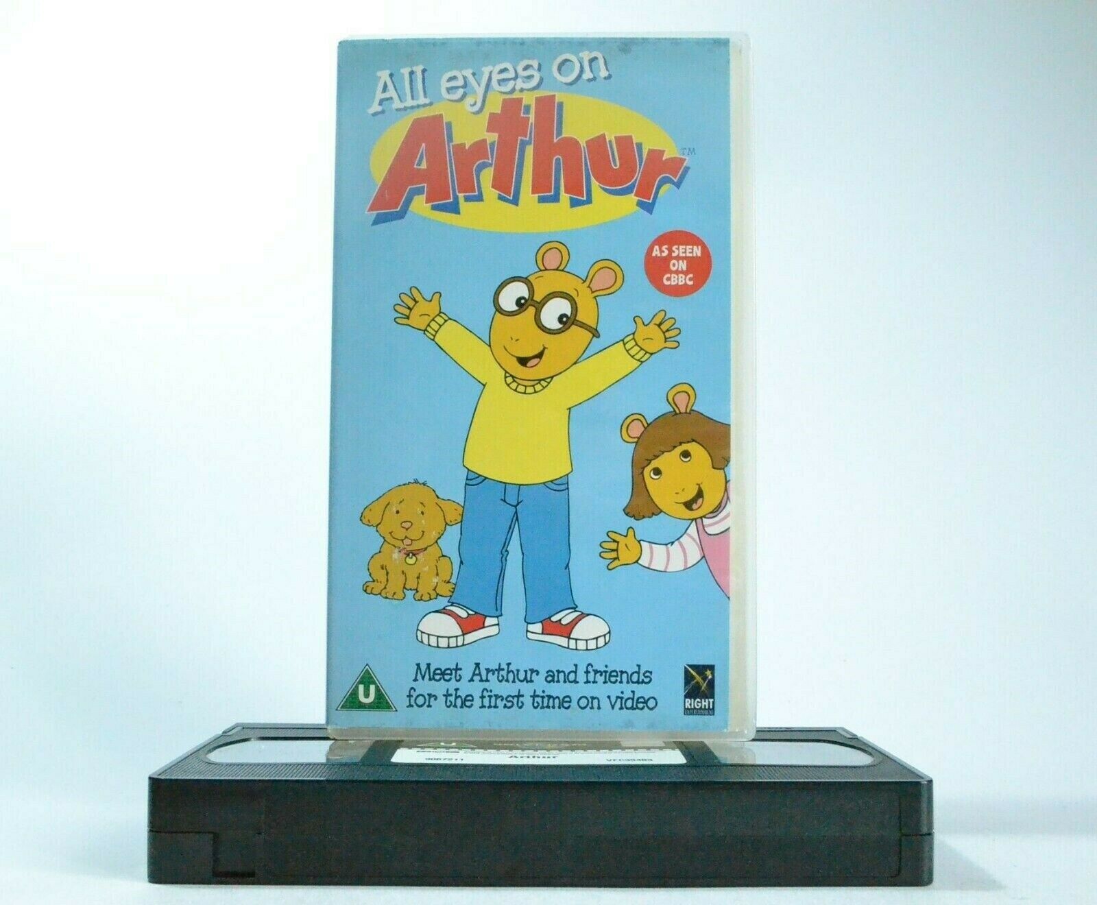 All Eyes On Arthur: Arthur's Eyes And Other Stories - Animated - Kids - Pal VHS-