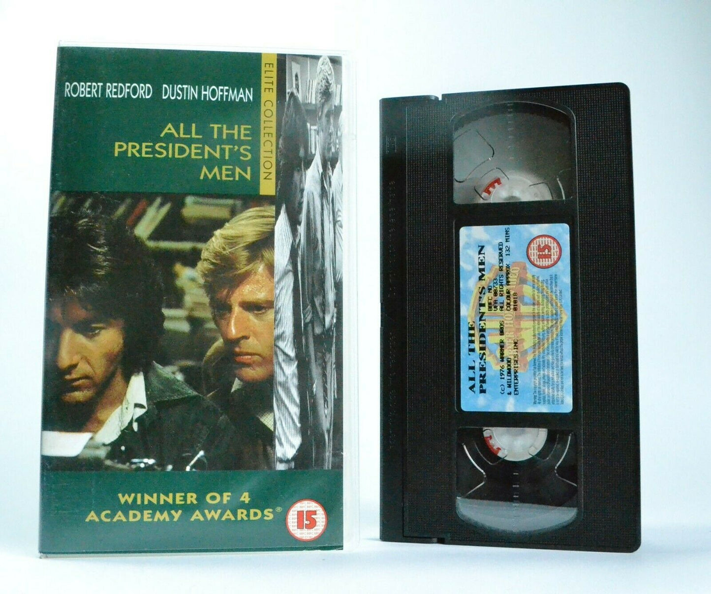 All The President's Men: Political Thriller (1976) - Watergate Scandal - Pal VHS-