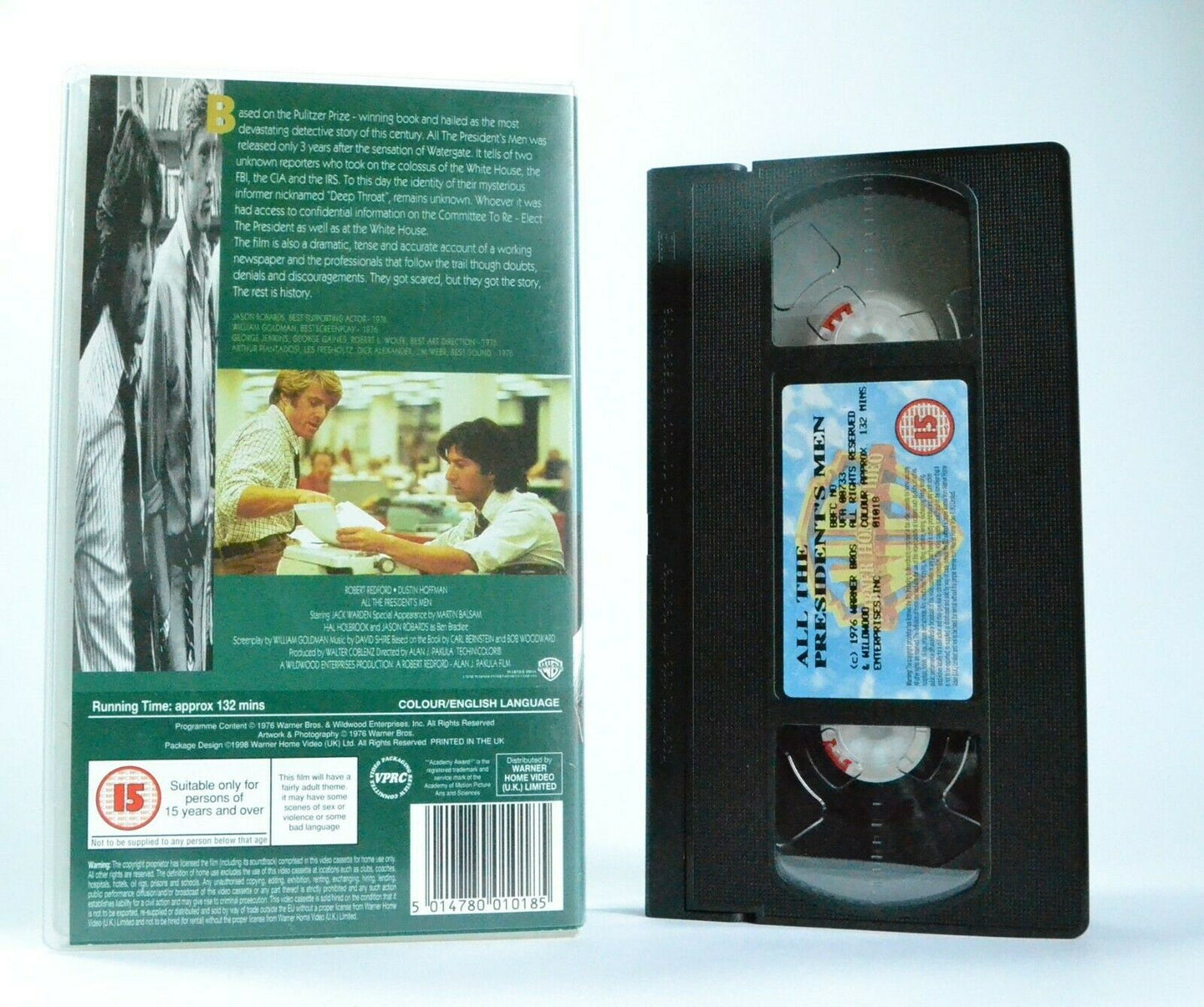 All The President's Men: Political Thriller (1976) - Watergate Scandal - Pal VHS-