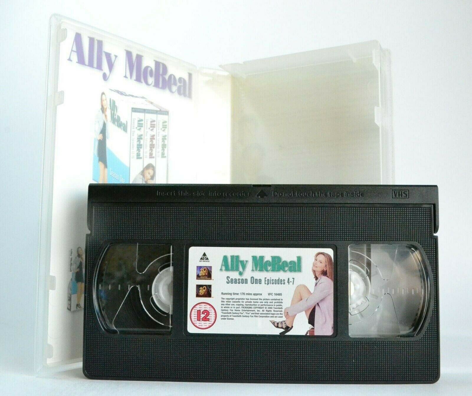 Ally McBeal: Series 1 -'The Promise'- Comedy Show - Calista Flockhart - Pal VHS-