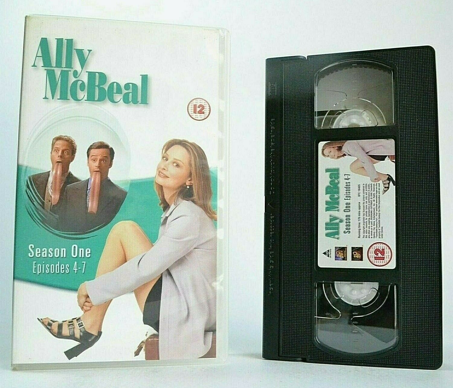 Ally McBeal: Series 1 -'The Promise'- Comedy Show - Calista Flockhart - Pal VHS-