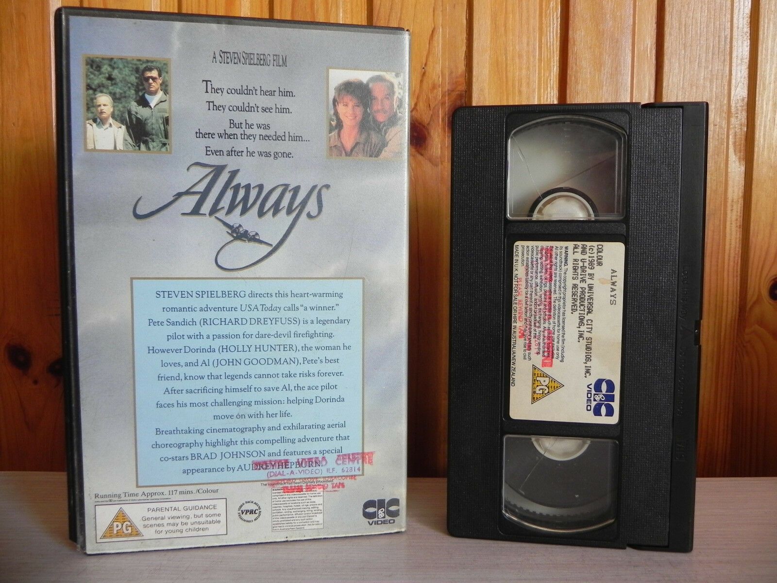 Always - CIC Video - Drama - A Steven Spielberg Film - Holly Hunter - Pal VHS-