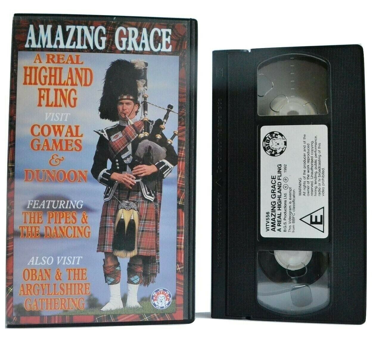 Amazing Grace: A Real Highland Fling - Cowal Games And Dunoon - Music - Pal VHS-