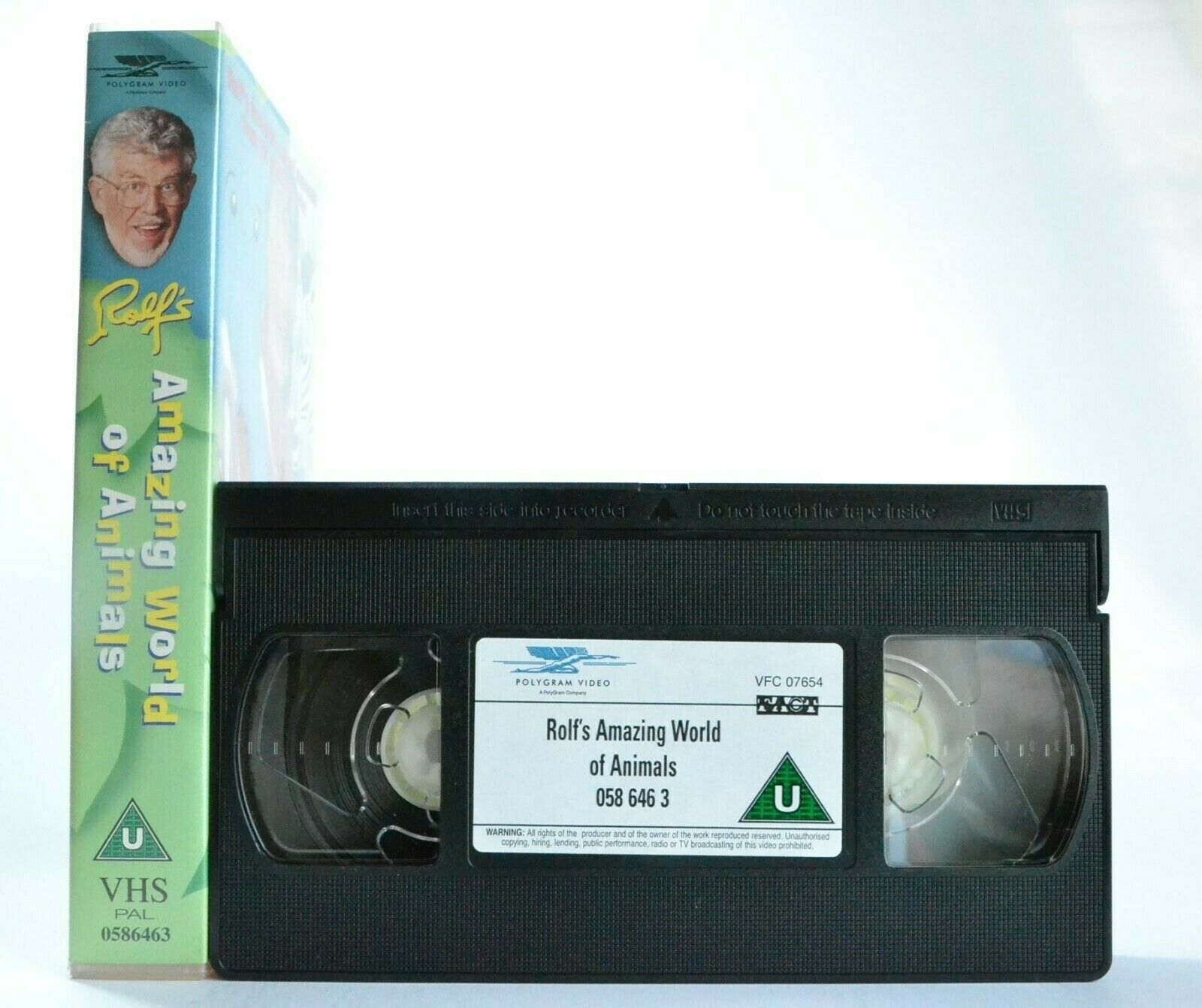 Amazing World Of Animals: By Rolf Harris - TV Series - Compilation - Pal VHS-