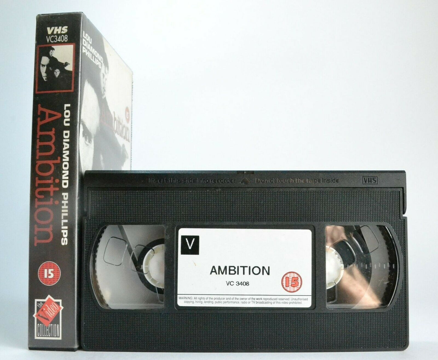 Ambition - Psychological Thriller - Serial Killer - Lou Diamond Phillips - VHS-