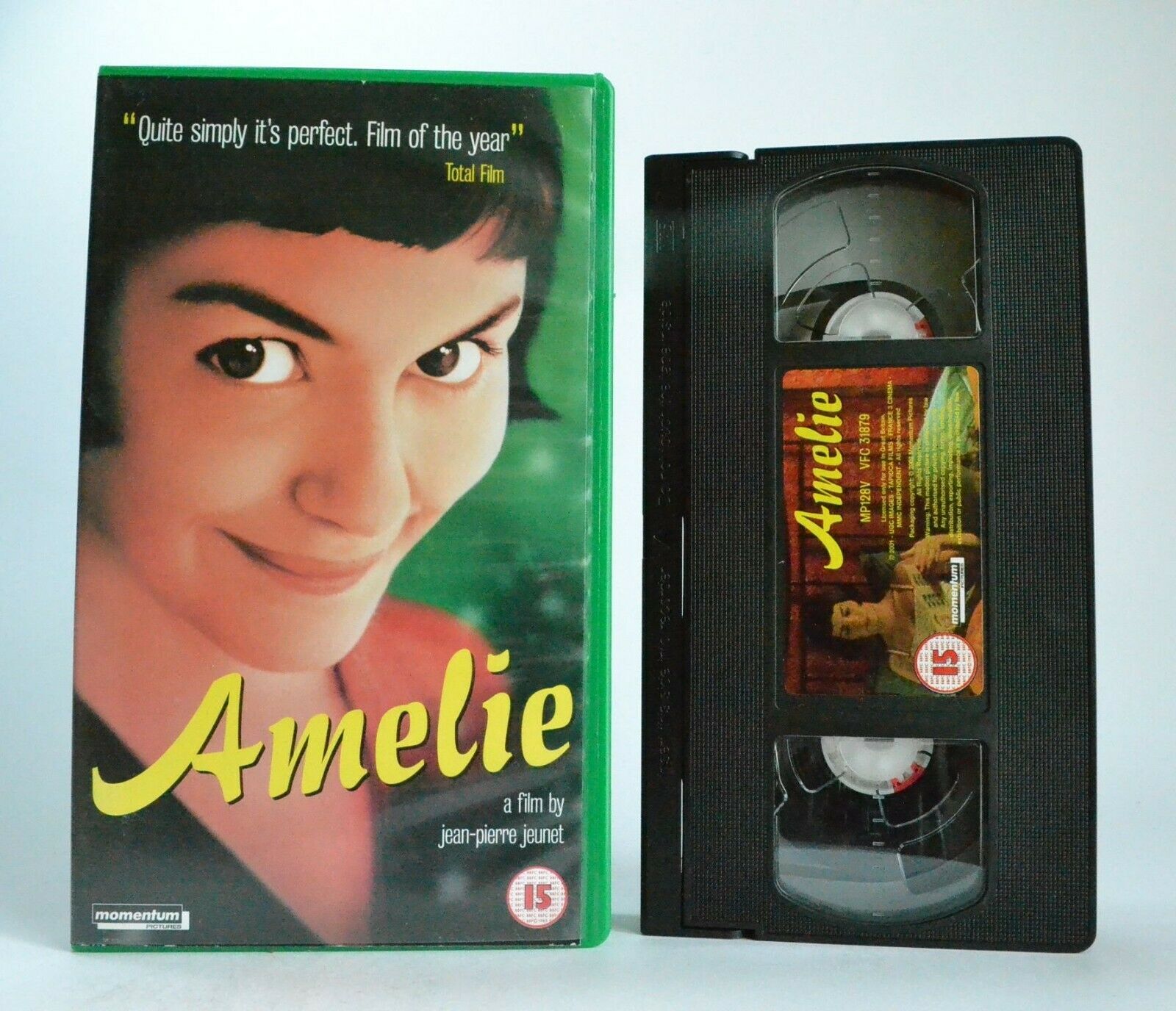 Amelie: A Film By Jean-Pierre Jeunet (2001) - Audrey Tautou/Serge Merlin - VHS-