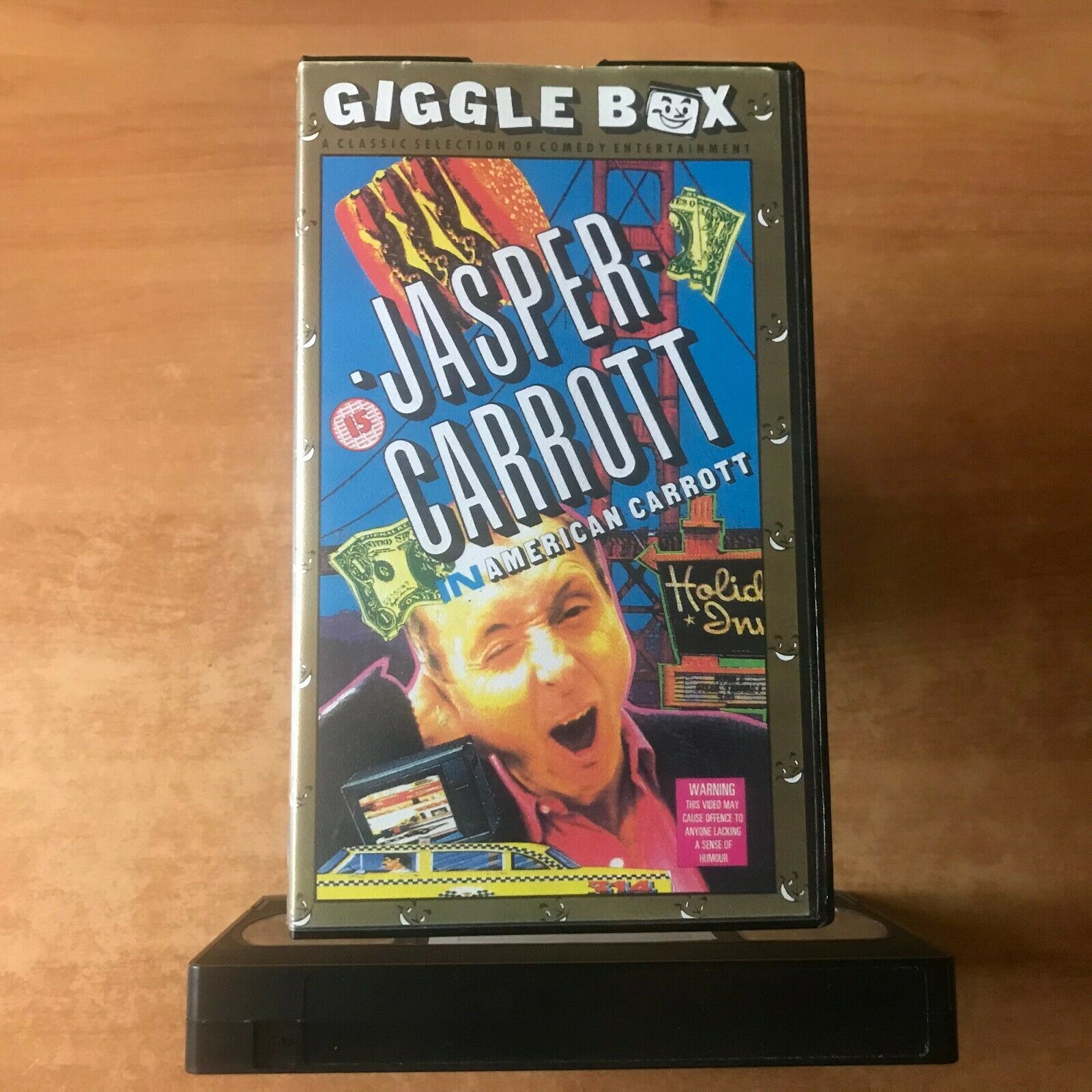 American Carrott; [Jasper Crrott] Castle Vision - TV Show - Comedy - Pal VHS-