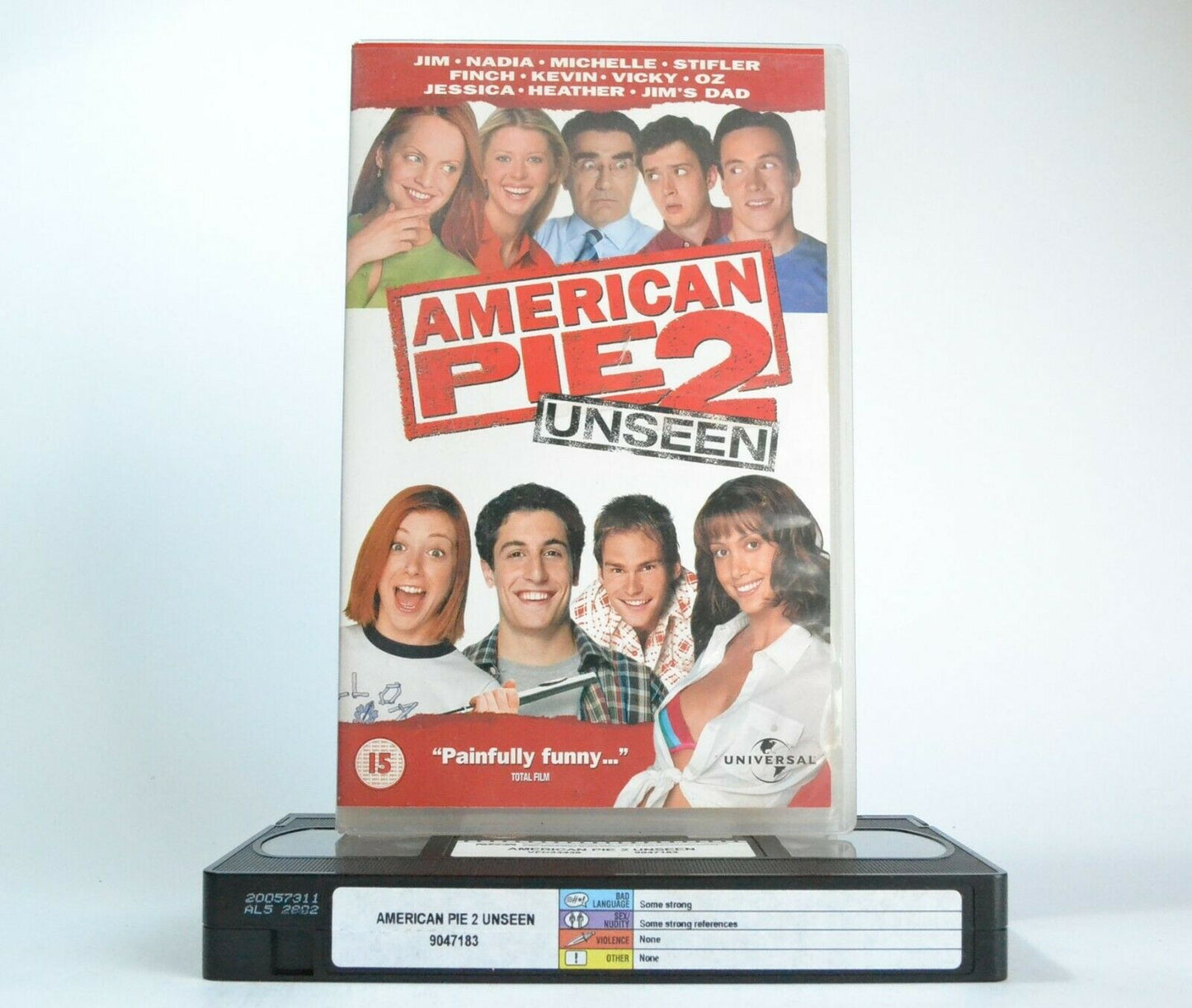 American Pie 2 (2001): Unseen Version - Sex Comedy - Large Box - J.Biggs - VHS-