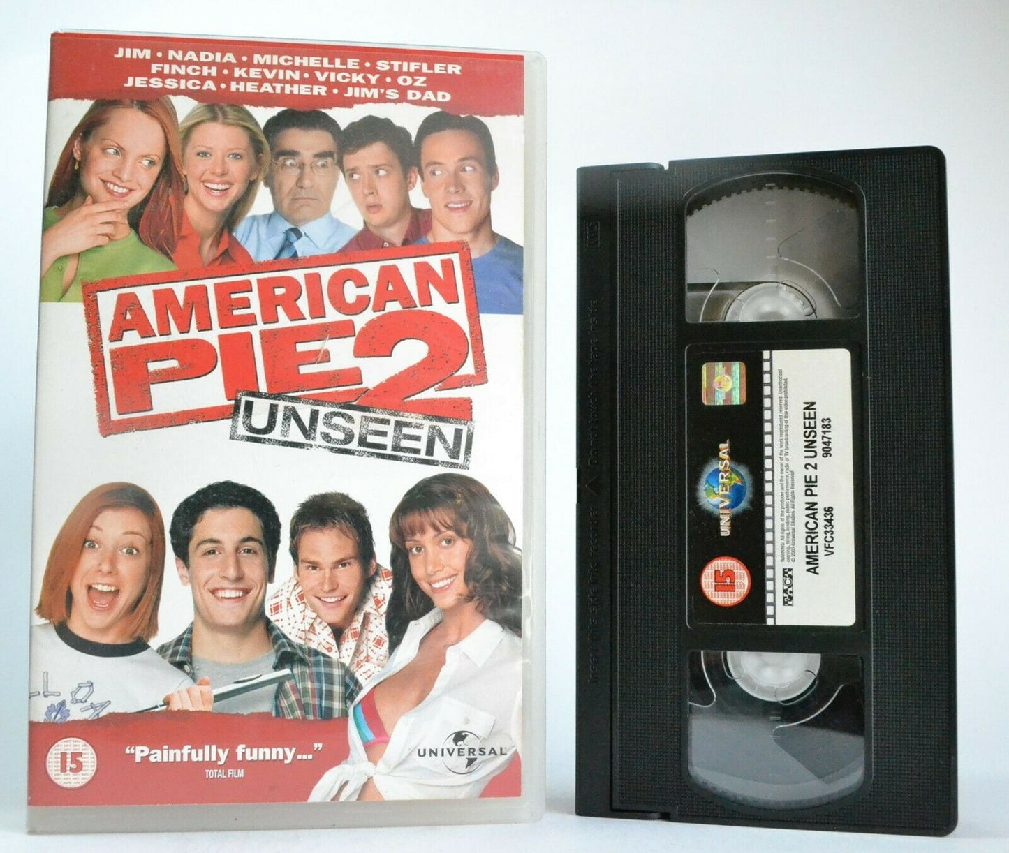 American Pie 2 (2001): Unseen Version - Sex Comedy - Large Box - J.Biggs - VHS-