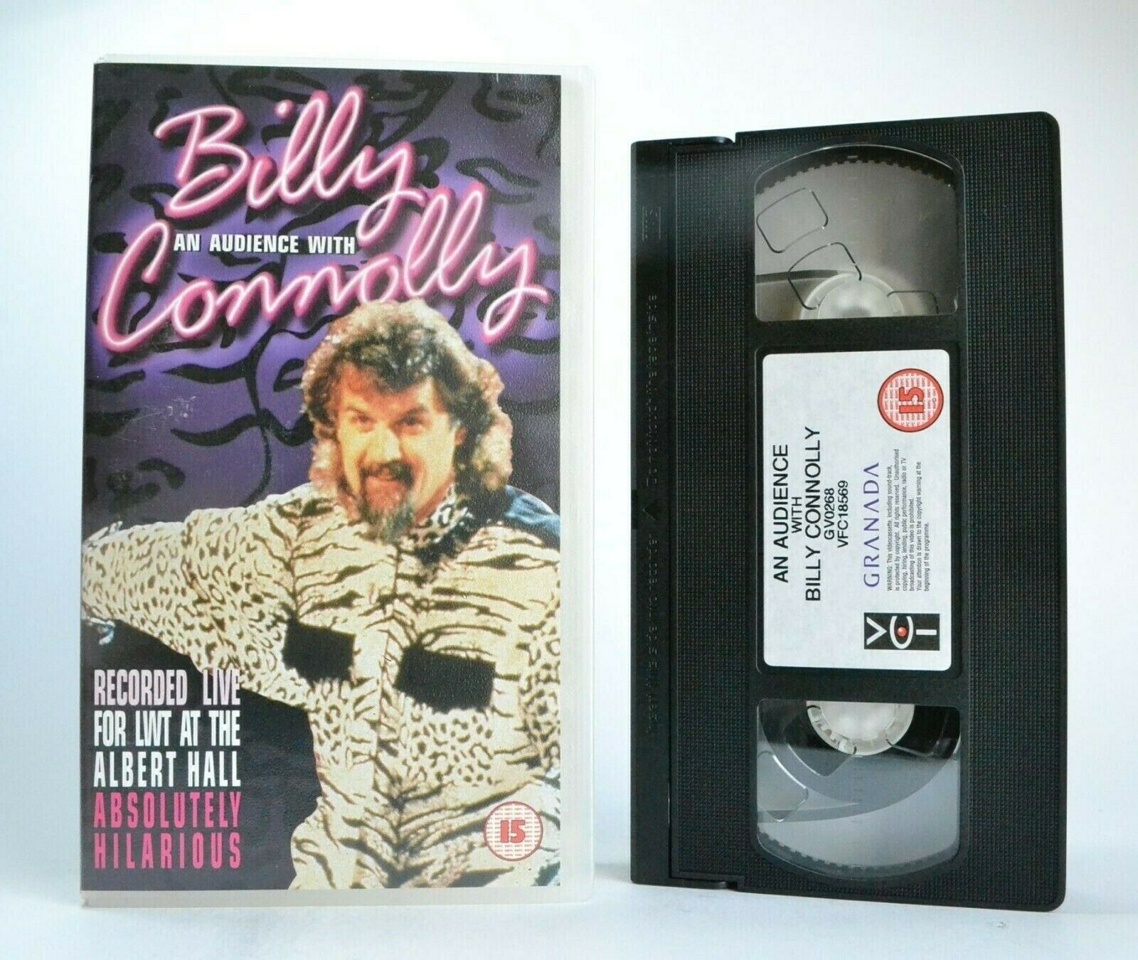 An Audience With Billy Connolly - Live At Albert Hall/London (1995) - Pal VHS-