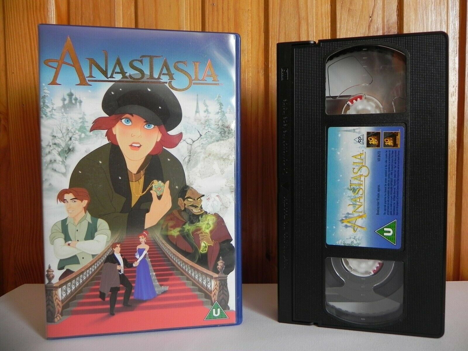 Anastasia - 20th Century - Animated - Adventure - Thrilling Story - Kids - VHS-