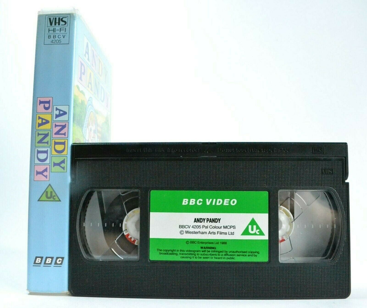 Andy Pandy (BBC) - Pre-School - Educational -<Vera McKechnie>- Children's - VHS-