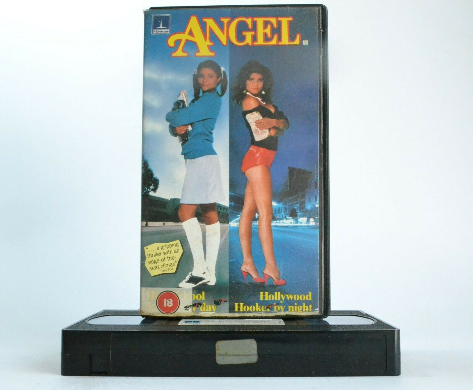 Angel: Schoolgirl by Day, Hooker by Night - Pre-Cert Thriller - D.Wilkes - VHS-