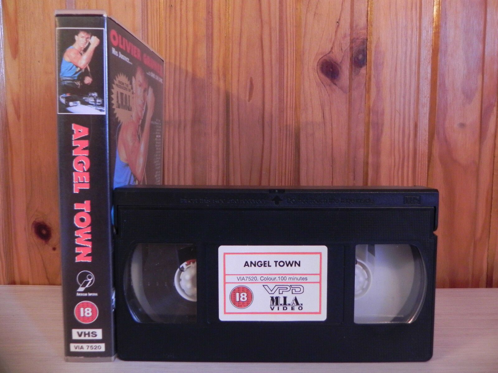 Angel Town - Oliver Gruner - Kickboxing - 2 Time World Champion - VHS - Video-