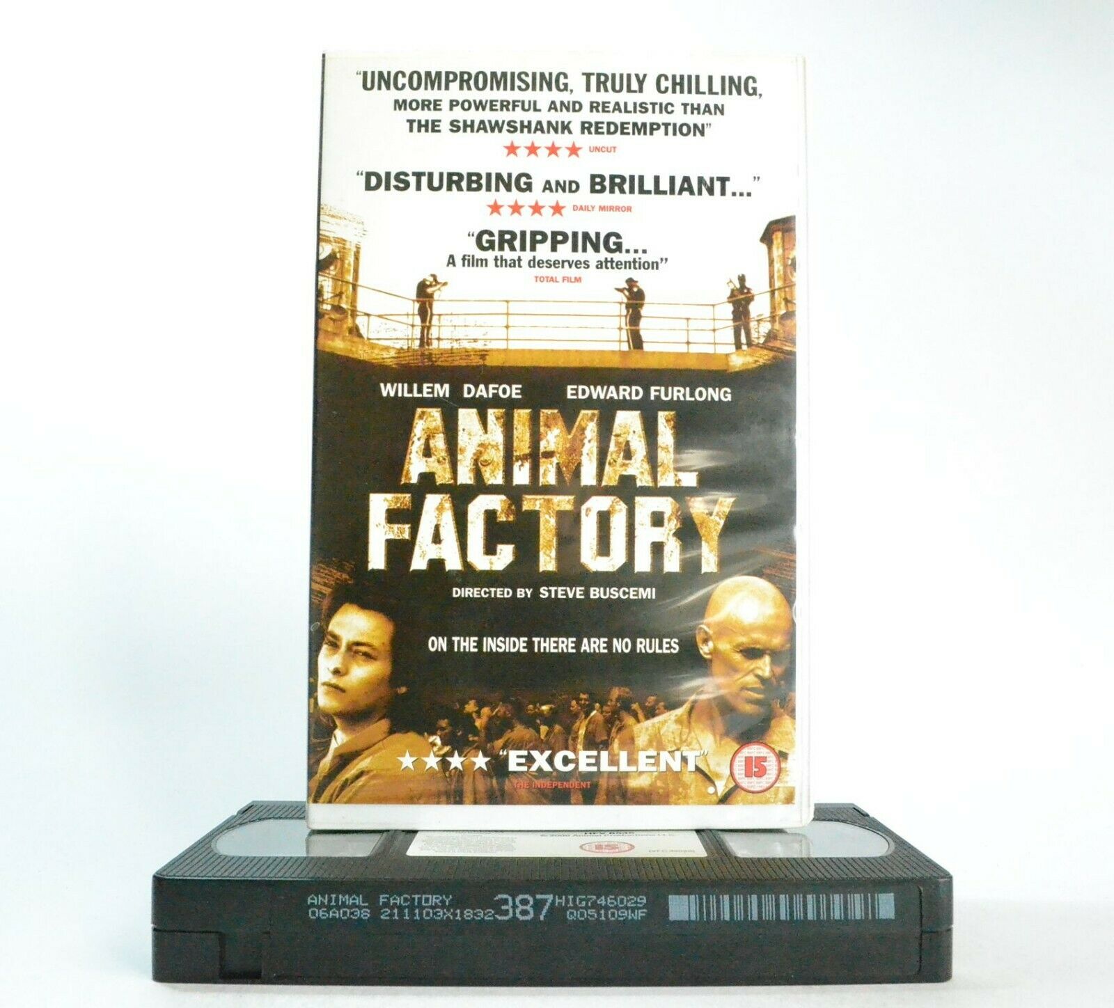 Animal Factory: Film By S.Buscemi (2000) - Drama - Large Box - W.Dafoe - Pal VHS-