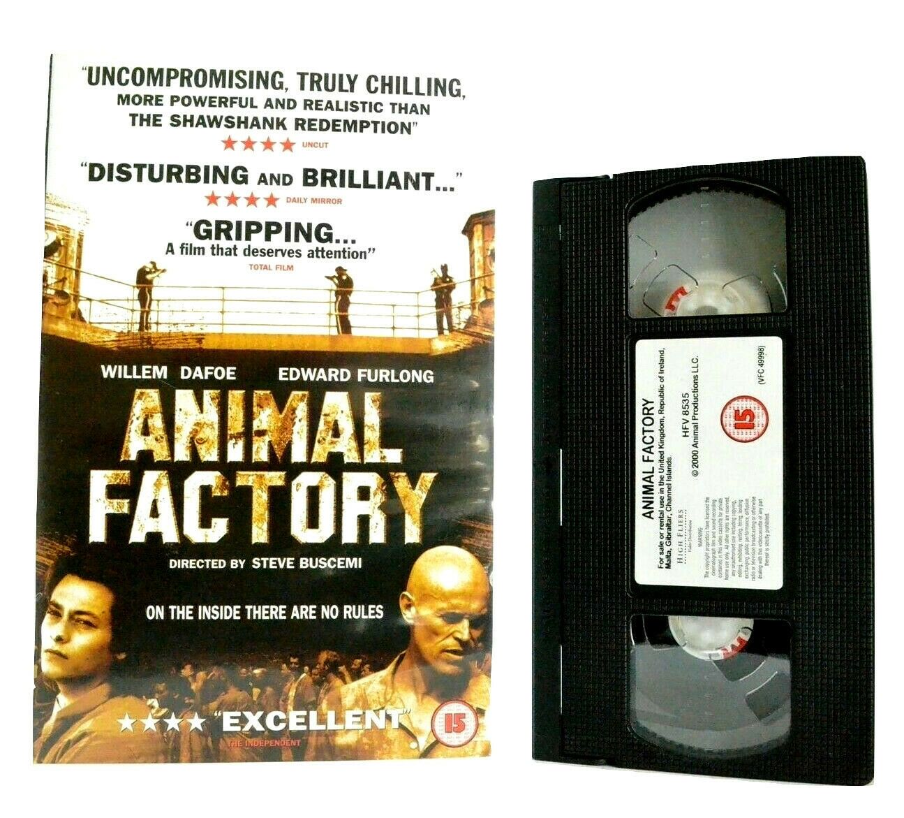 Animal Factory: Film By S.Buscemi (2000) - Drama - Large Box - W.Dafoe - Pal VHS-