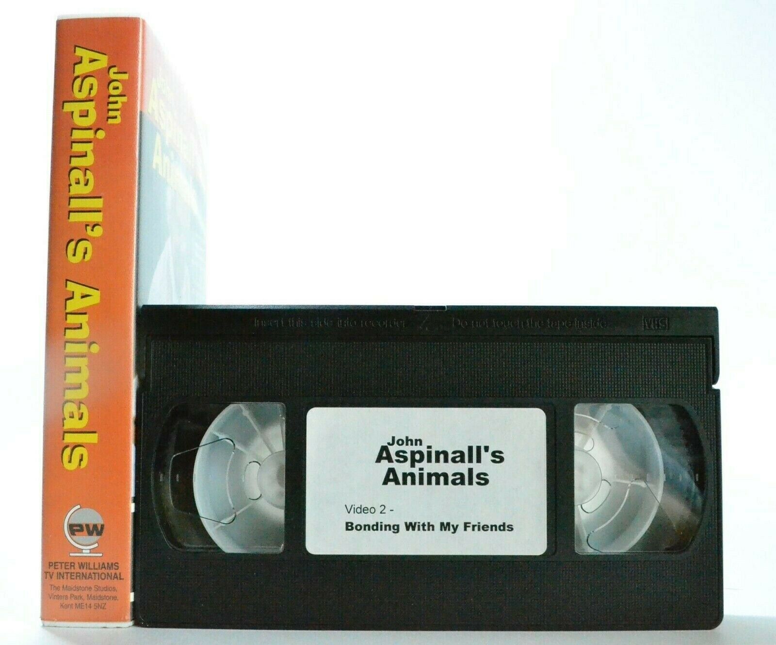 Animals: By John Aspinall/Video 2: Bonding With My Friends - TV Series - Pal VHS-