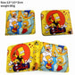 Anime Homer Bart Marge Pu Short wallet Bifold Photo Card Holder Layers leather Boys Girls zip Pocket Women Colours Coin Purse-