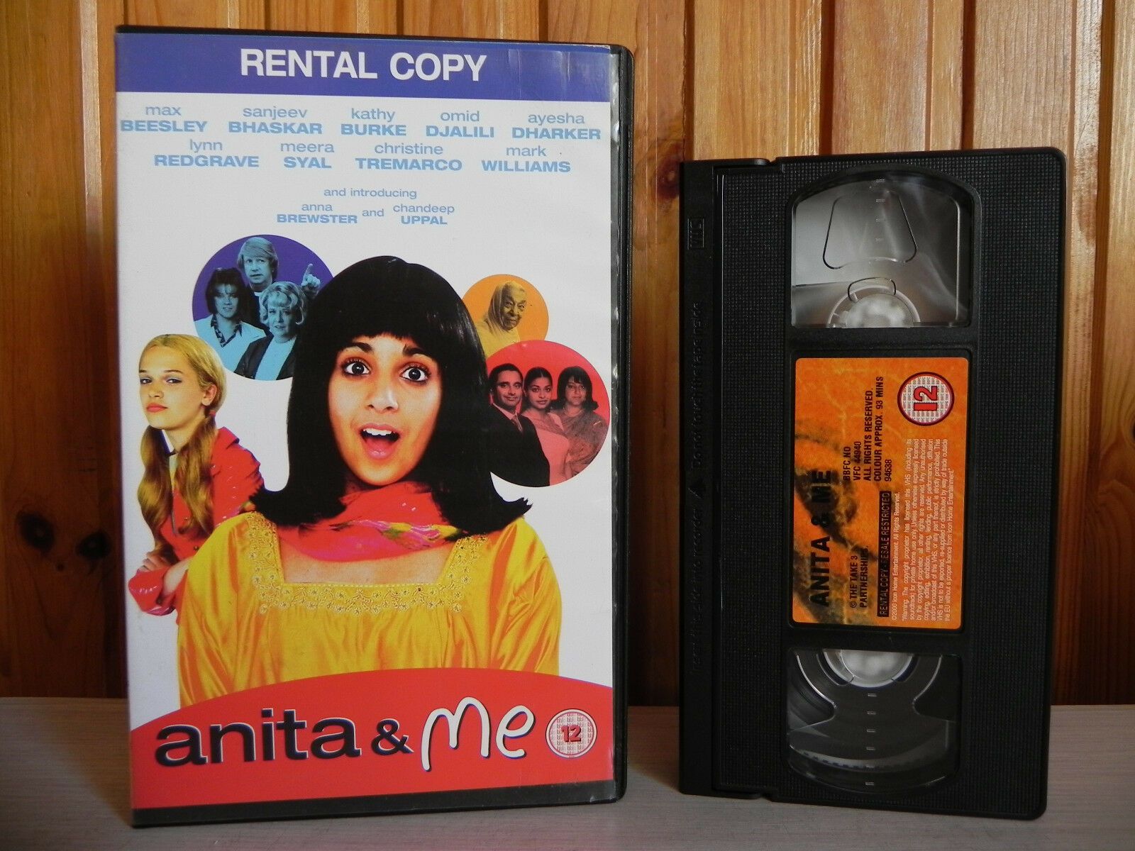 Anita & Me (2002): Drama Comedy; [Large Box] Rental - Meera Syal - Pal VHS-