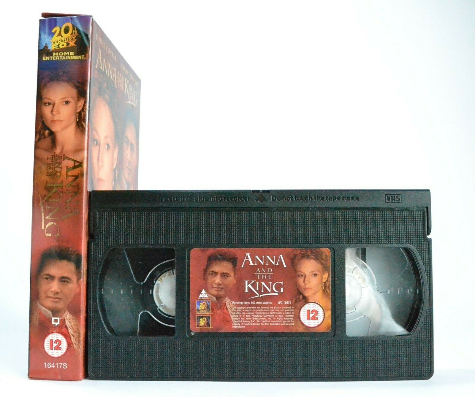 Anna And The King: Special Edition - Biographical Drama - Jodie Foster - Pal VHS-