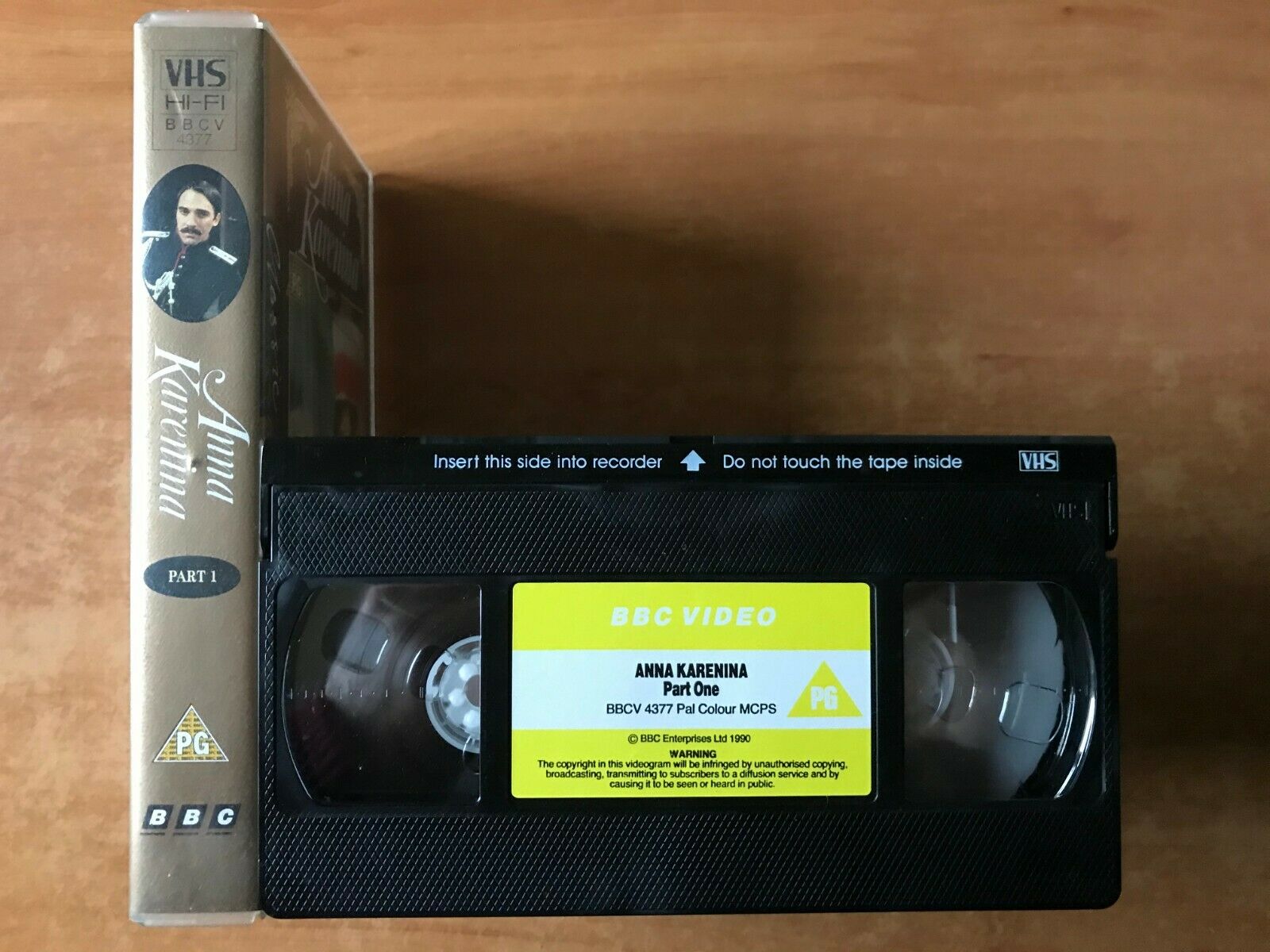 Anna Karenina (Part 1); [Leo Tolstoy]: BBC Classic - Nicola Pagett - Pal VHS-