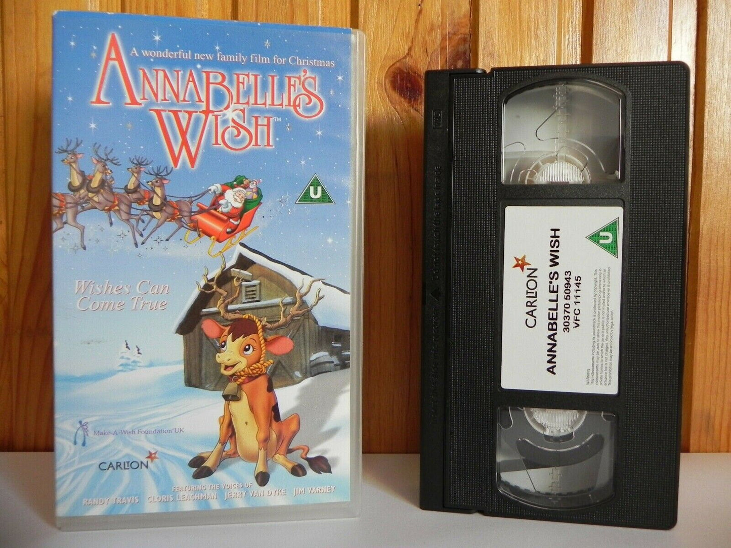 Annabelle's Wish - Carlton - Wishes Can Come True - Animated - Kids - Pal VHS-