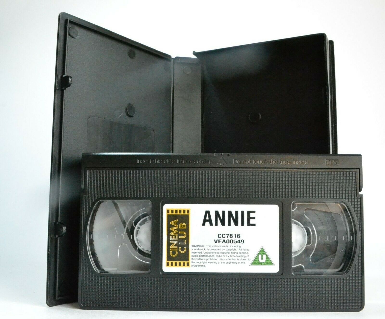 Annie (1982): The Movie Of 'Tomorrow' - Musical Drama Comedy - Tim Curry - VHS-