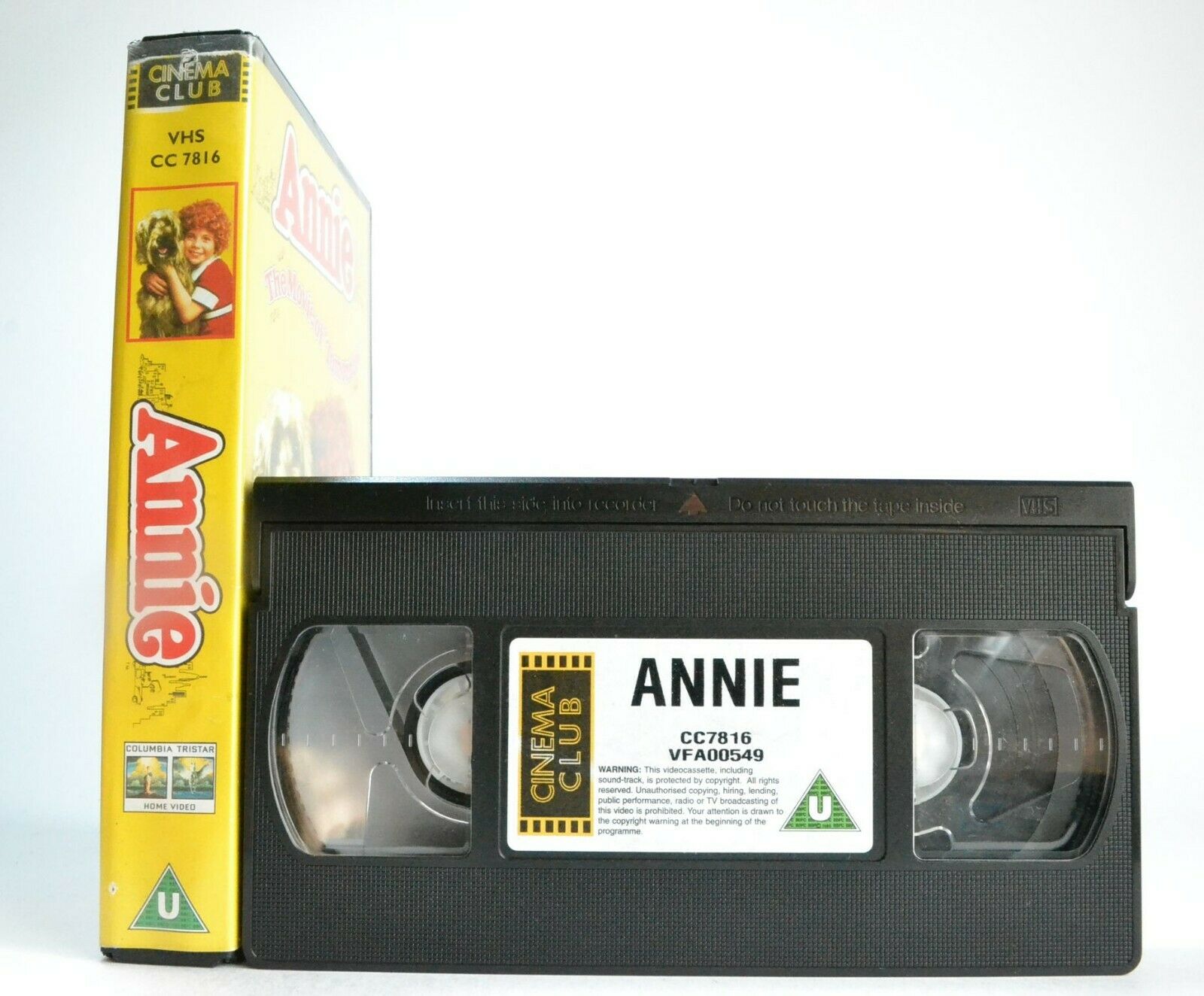 Annie (1982): The Movie Of 'Tomorrow' - Musical Drama Comedy - Tim Curry - VHS-