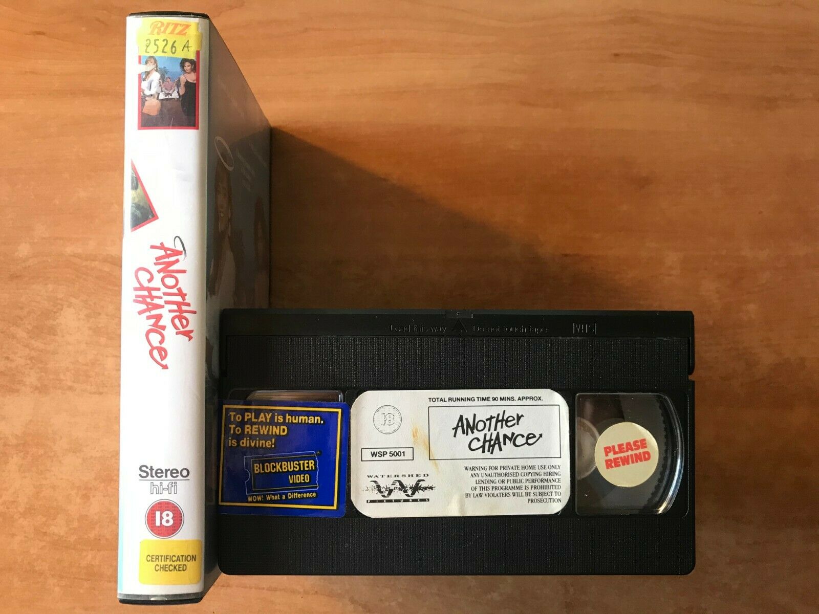 Another Chance (1989): Comedy [Large Box] Rental - Vanessa Angel - High Fliers - - Pal VHS-