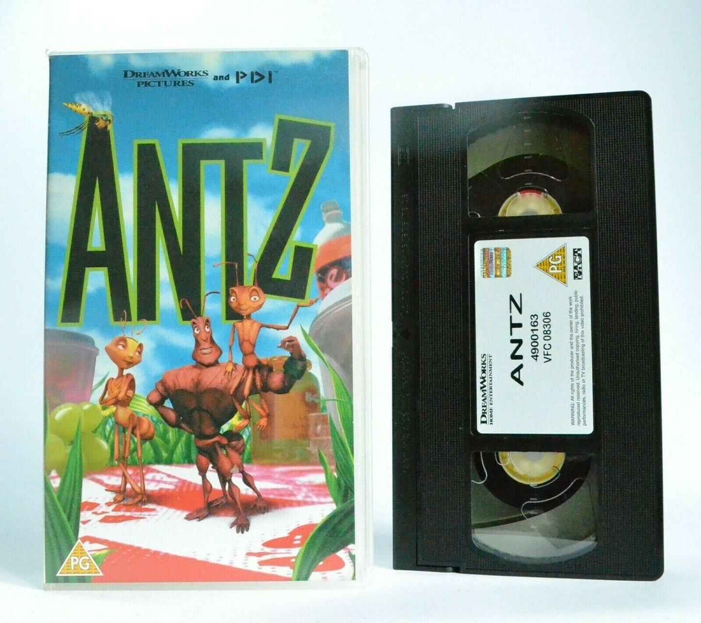 Antz: Dreamworks (2001) - Computer/Animated Adventure Comedy - Children's - VHS-