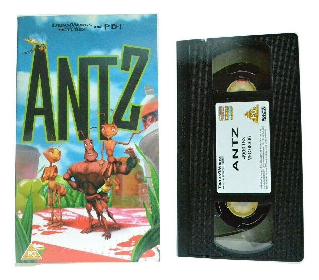 Antz: Dreamworks (2001) - Computer/Animated Adventure Comedy - Children's - VHS-