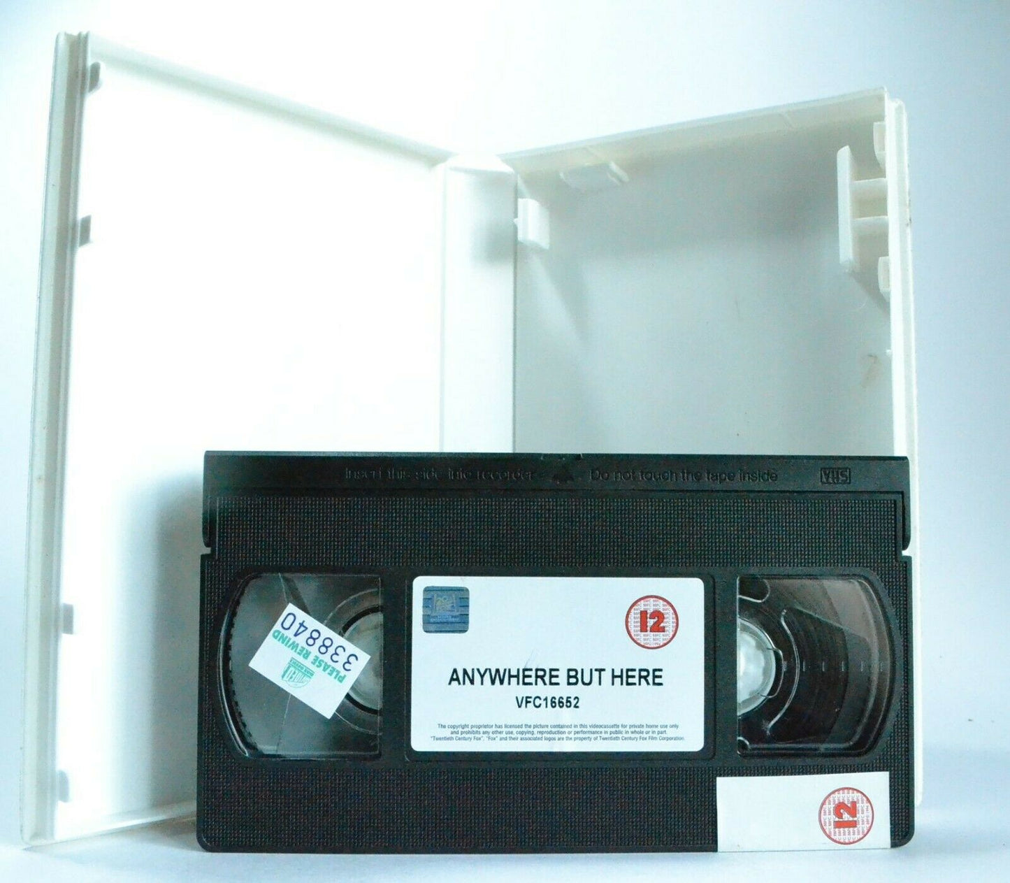 Anywhere But Here: S.Sarandon/N.Portman - Coming-Of-Age Comedy Drama - Pal VHS-