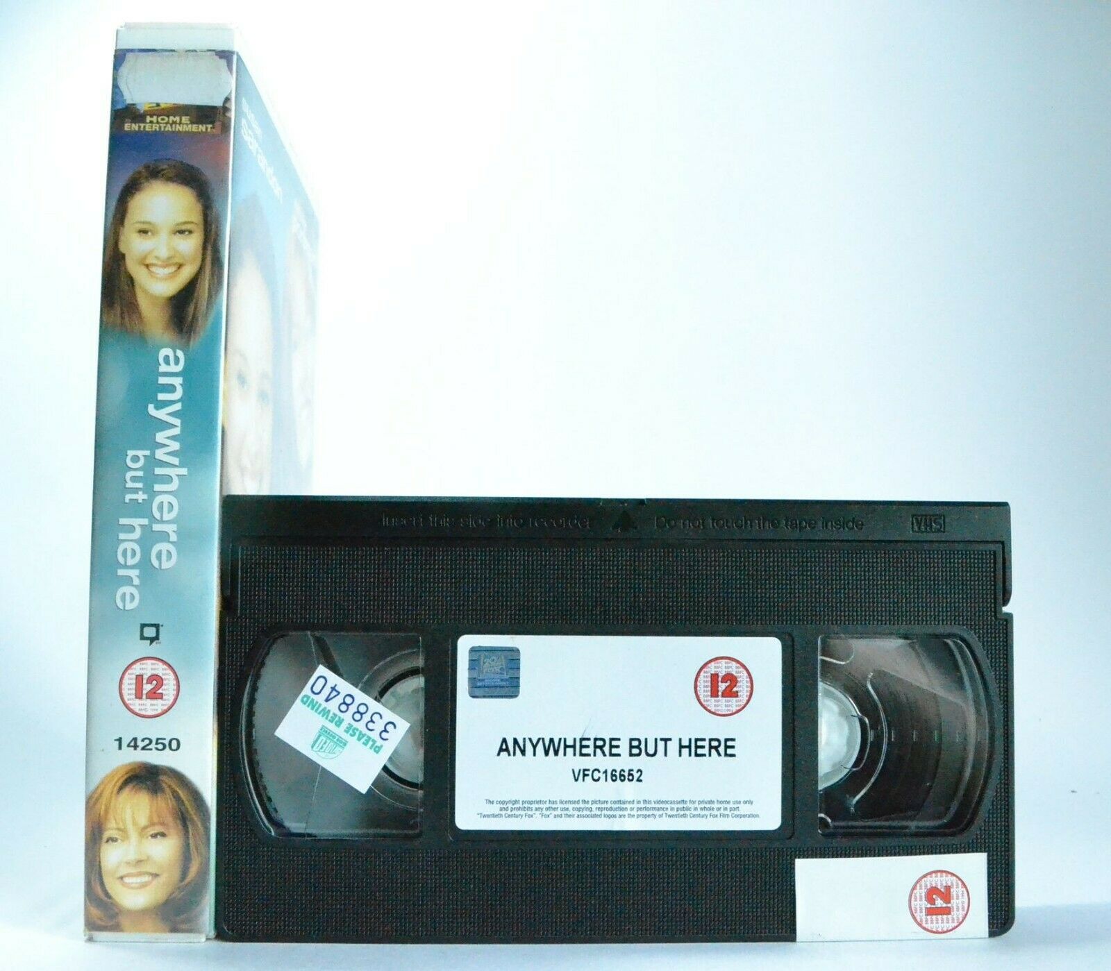 Anywhere But Here: S.Sarandon/N.Portman - Coming-Of-Age Comedy Drama - Pal VHS-