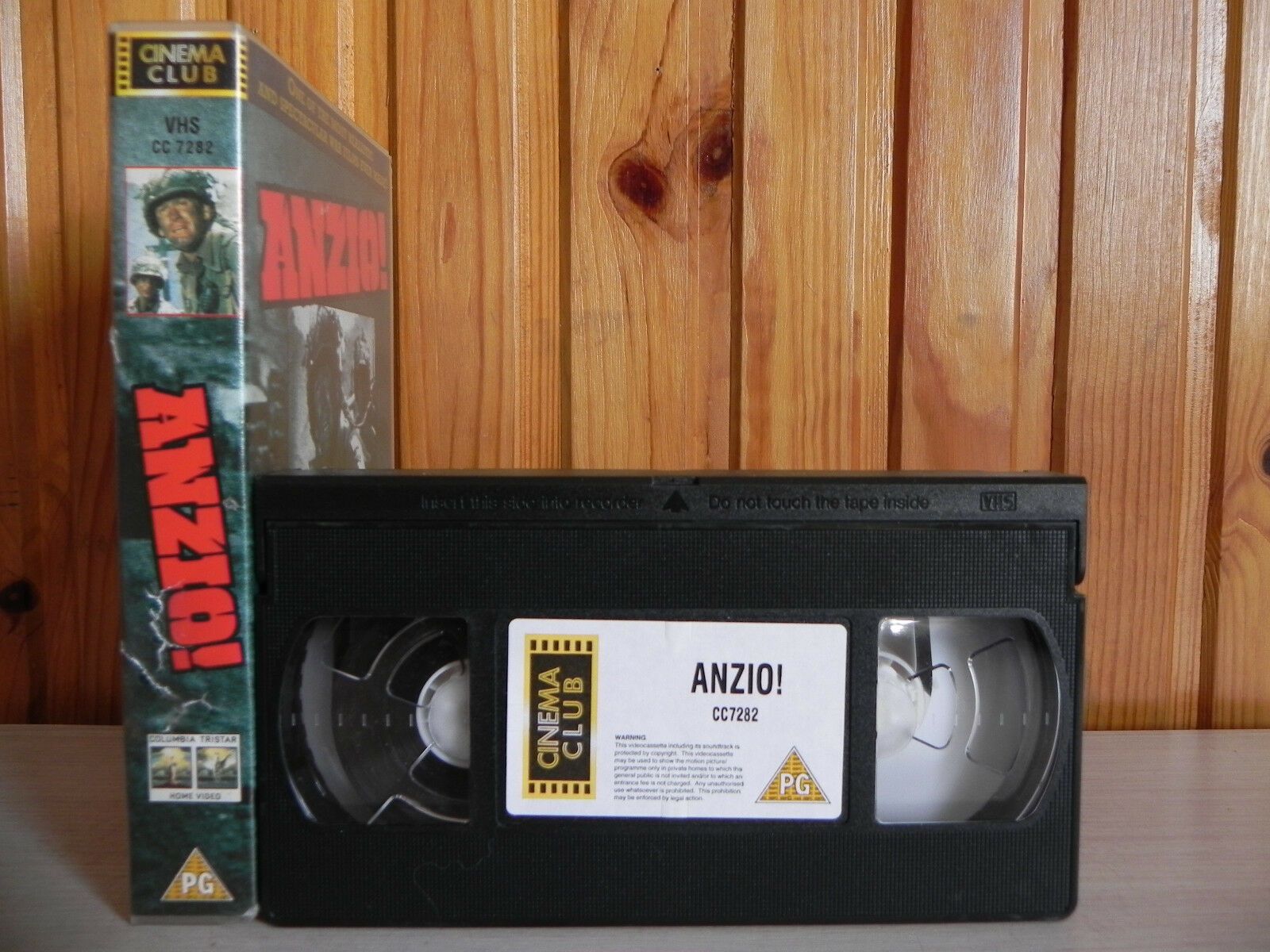 Anzio! - Columbia Tristar - War - Drama - Robert Mitchum - Peter Falk - Pal VHS-