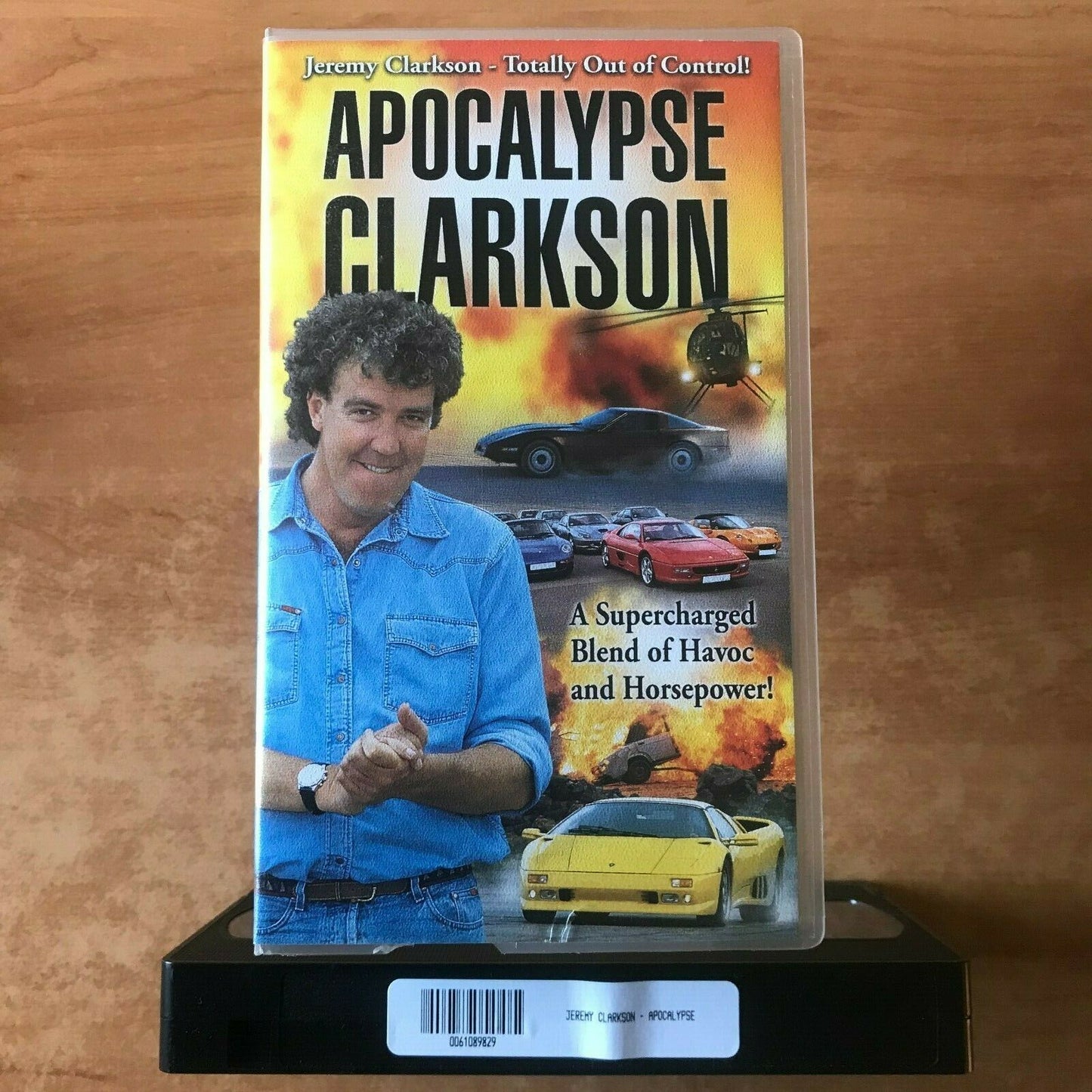 Apocalypse Clarkson - Supercars - Ferrari 335 - Nissan Skyline - BMW M3 - VHS-