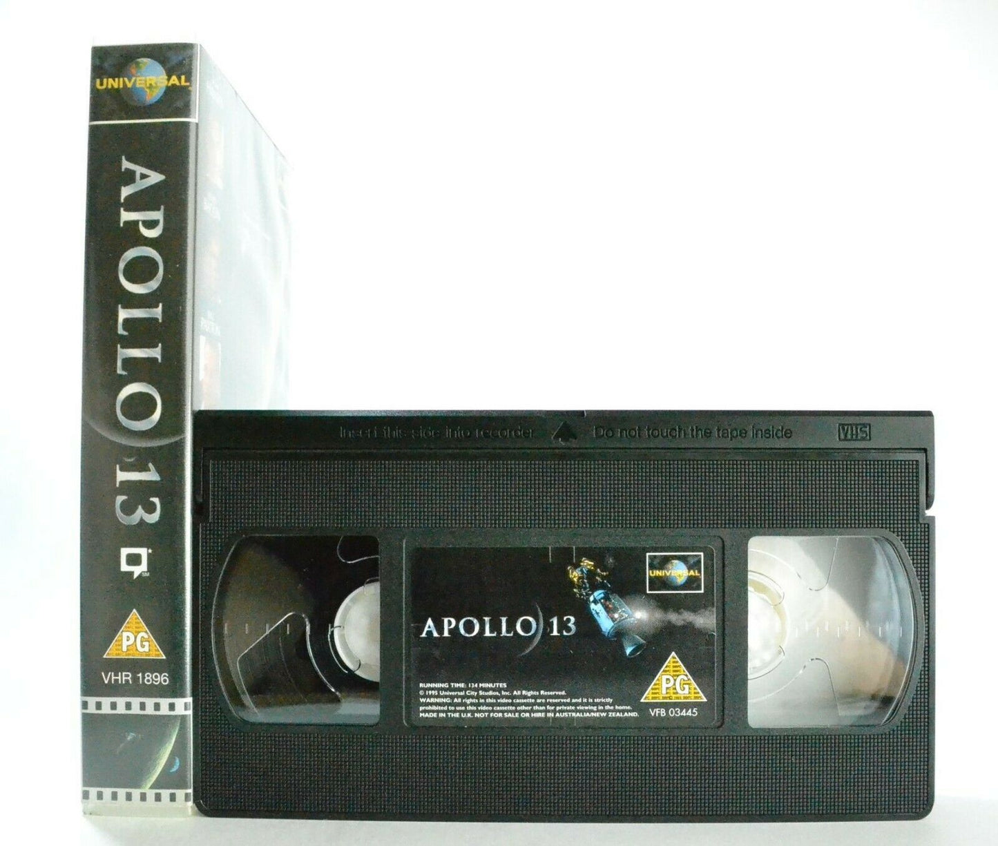 Apollo 13: A R.Howard Film (1995) - Space Docudrama - Tom Hanks/Ed Harris - VHS-