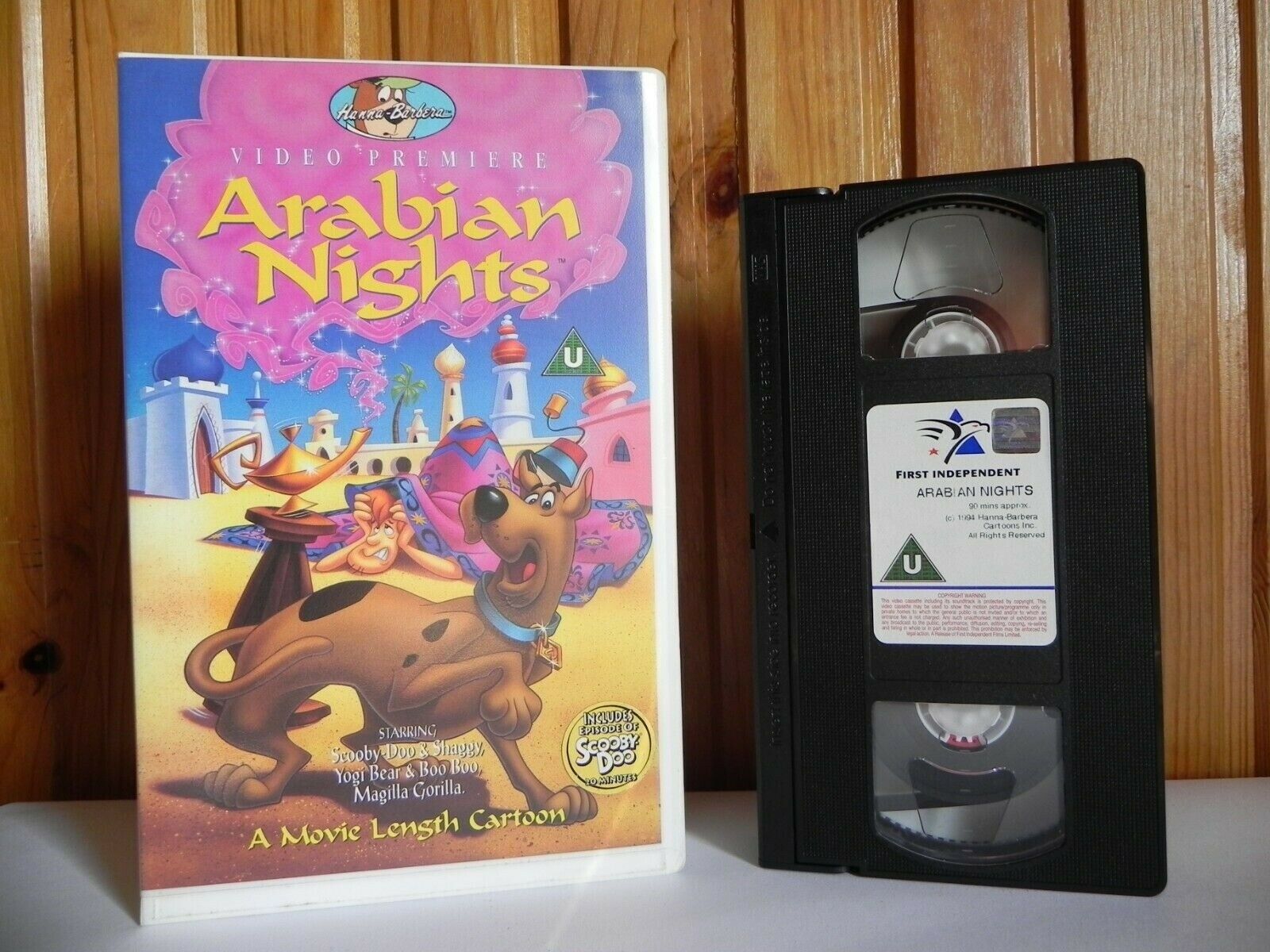 Arabian Nights - Hanna Barbera - Animated - [Scooby Doo] Large Box - Kids - VHS-