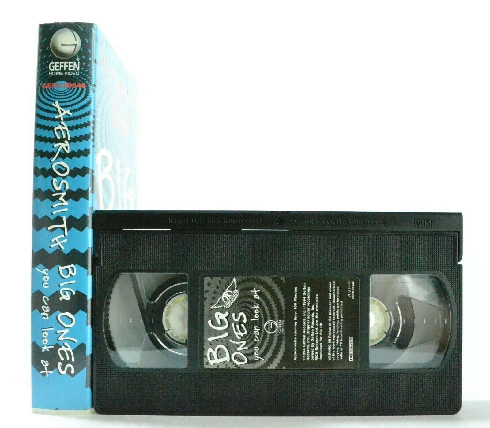 Areosmith: Big Ones You Can Look At - Music Videos - Classic Rock Band - Pal VHS-